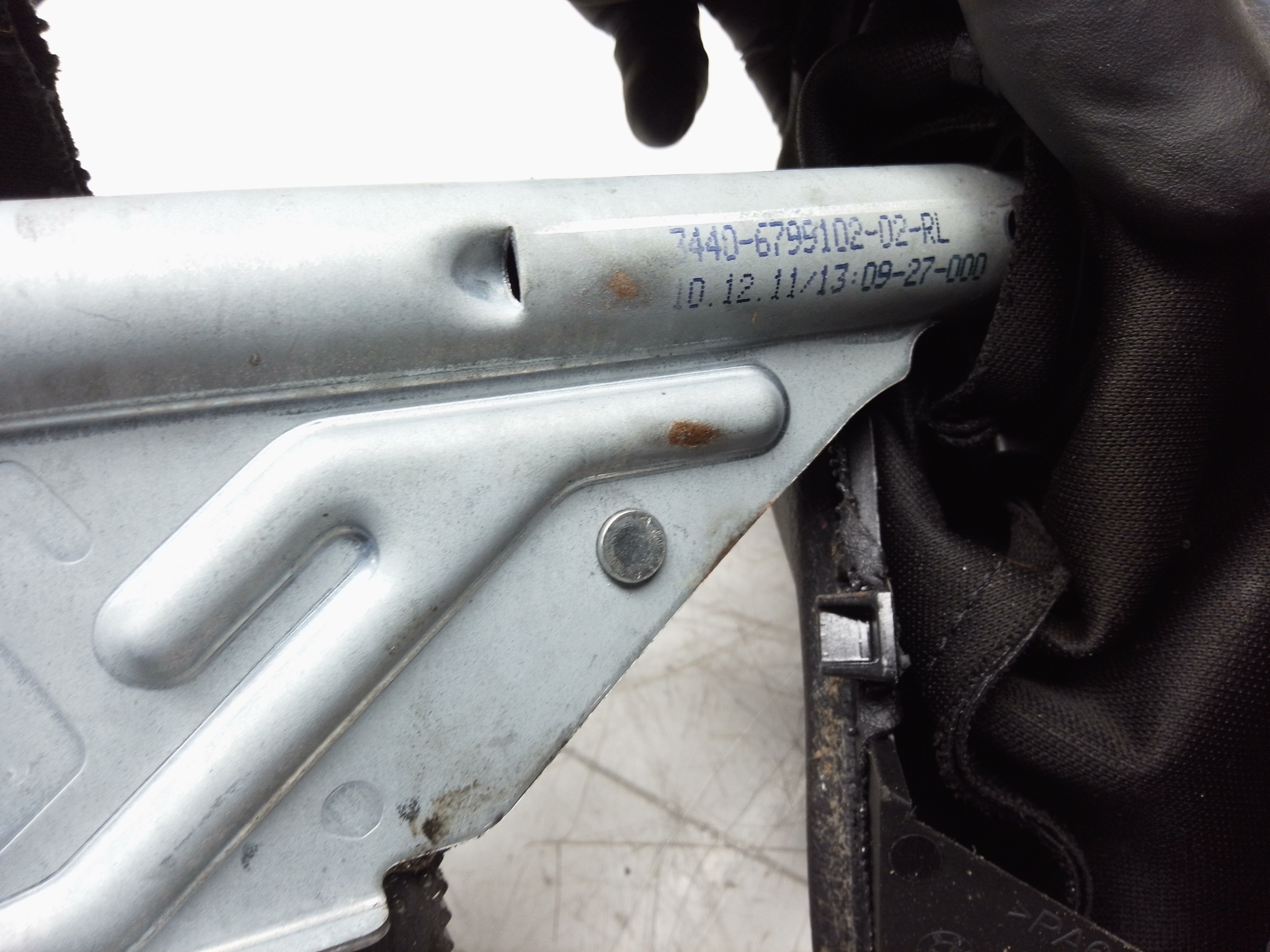 BMW 3 Series F30 2013 Parking Brake / Handbrake Right Handlebar (6799102)