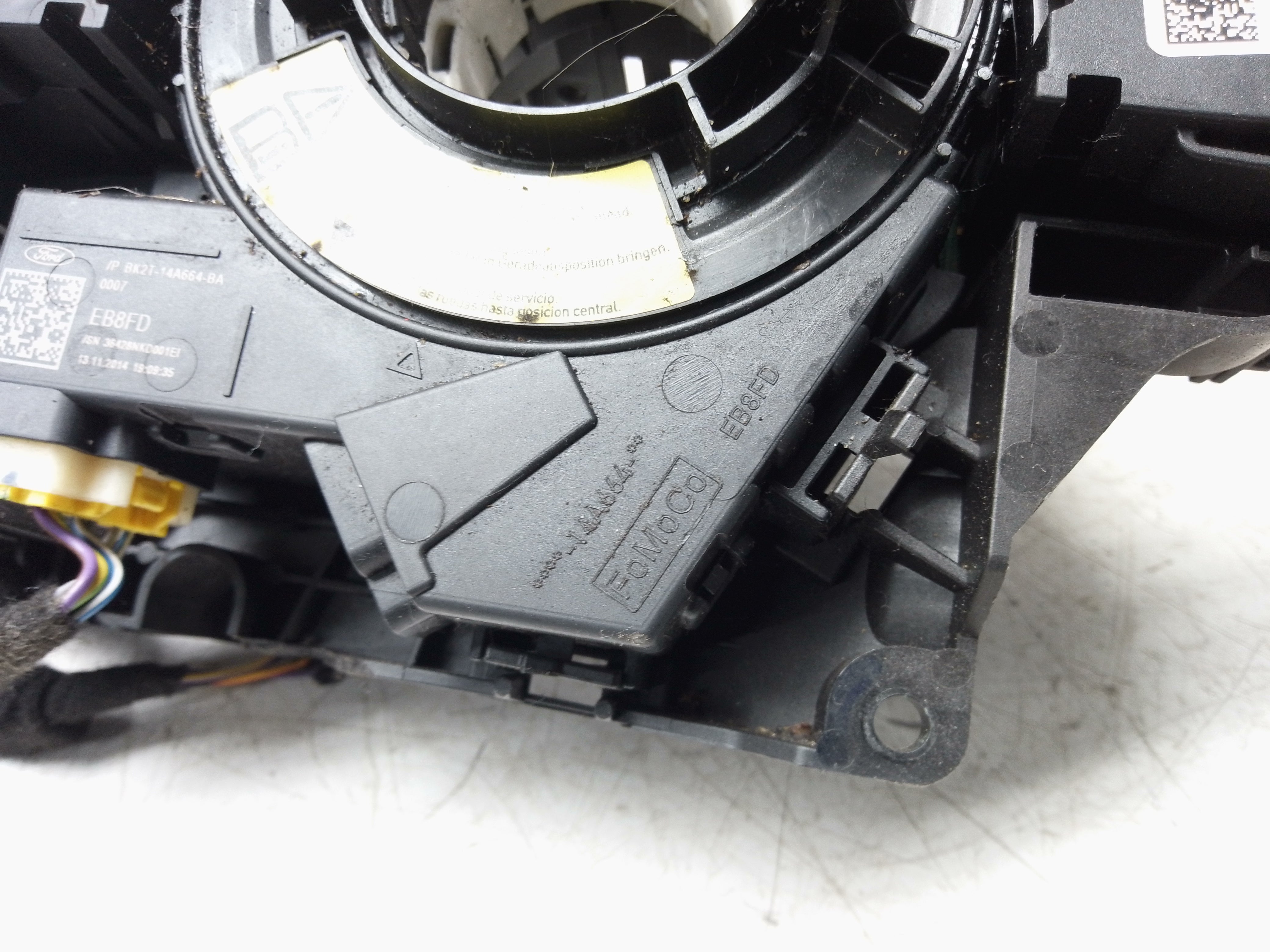 Ford Transit Custom 2012–2024 Rotary Coupling Squib Stalks (BK2T-14A664-BA)