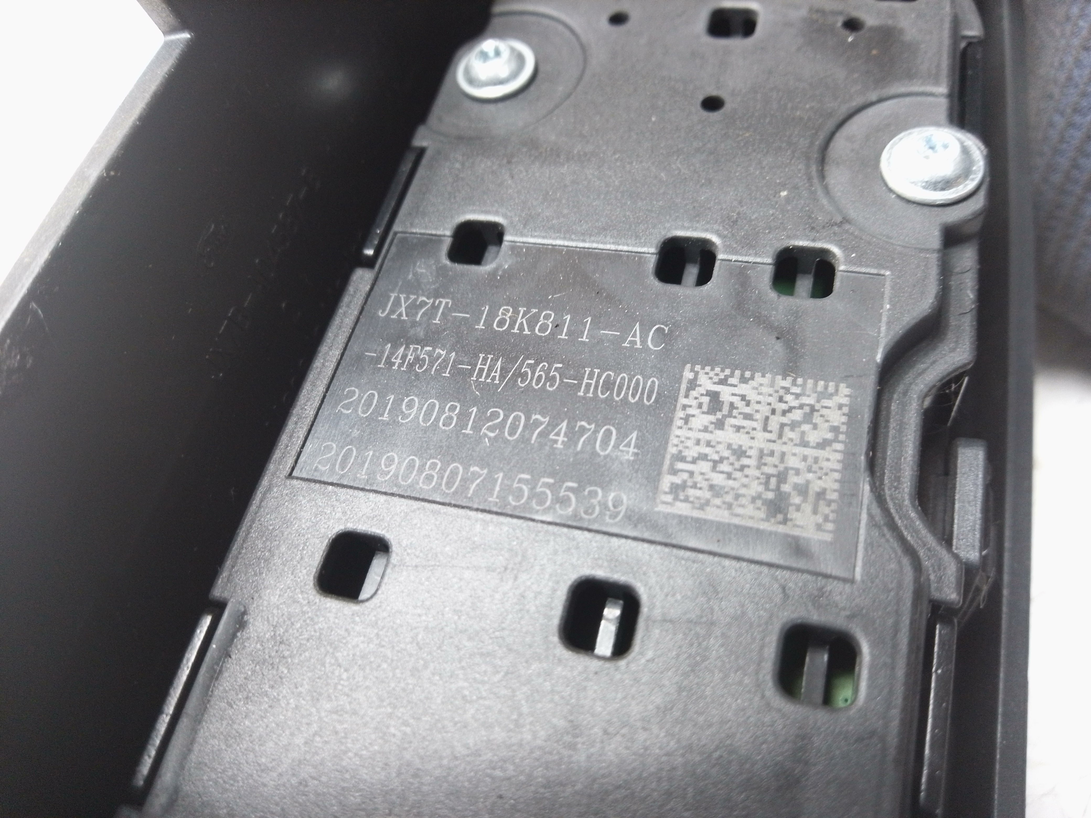 Ford Focus Stereo Multimedia Control Switch Panel 2019 (JX7T-18K811-AC)