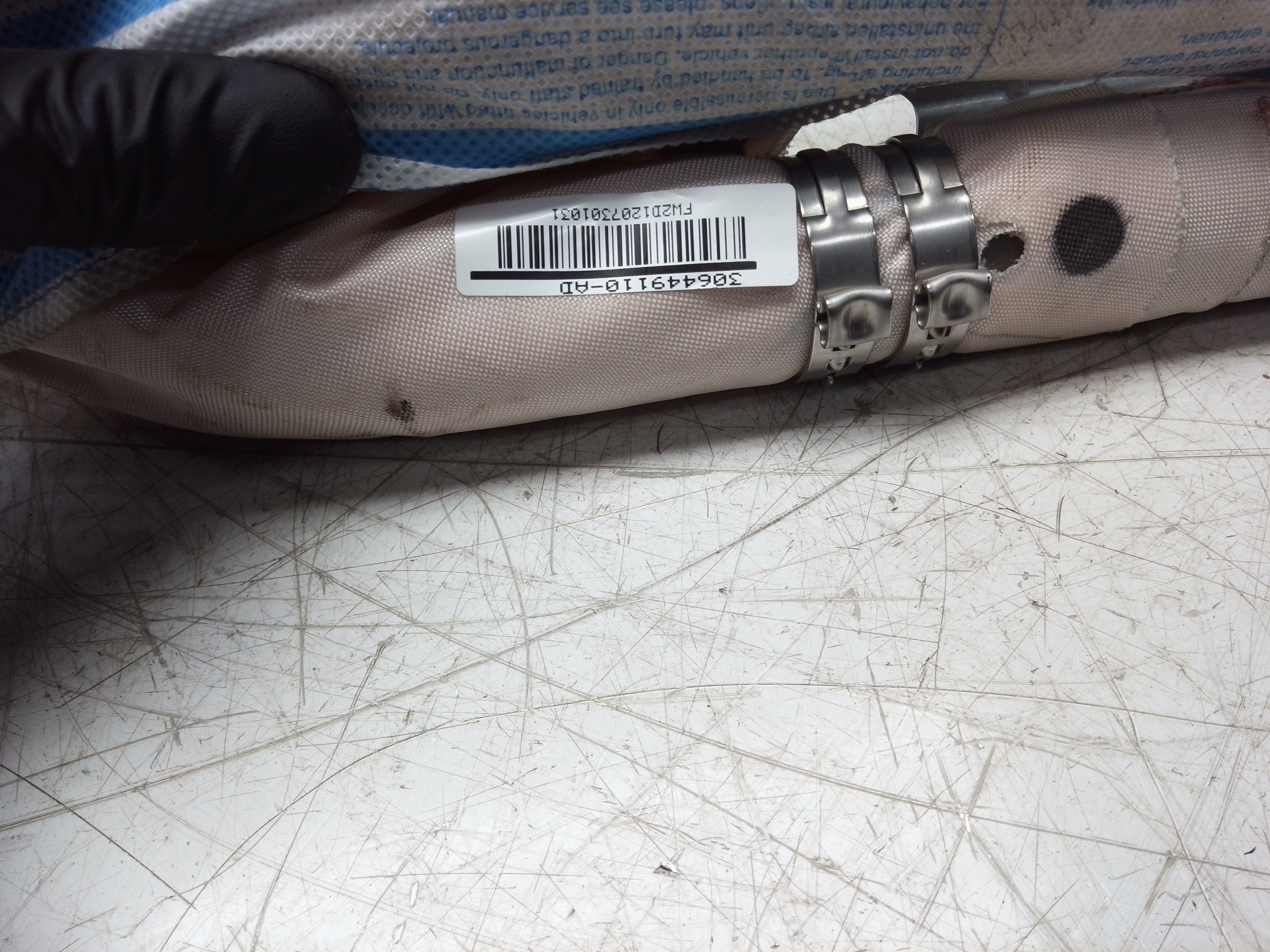 BMW 5 Series F10 2010–2016 Roof Curtain Airbag Left Side (84914341709)