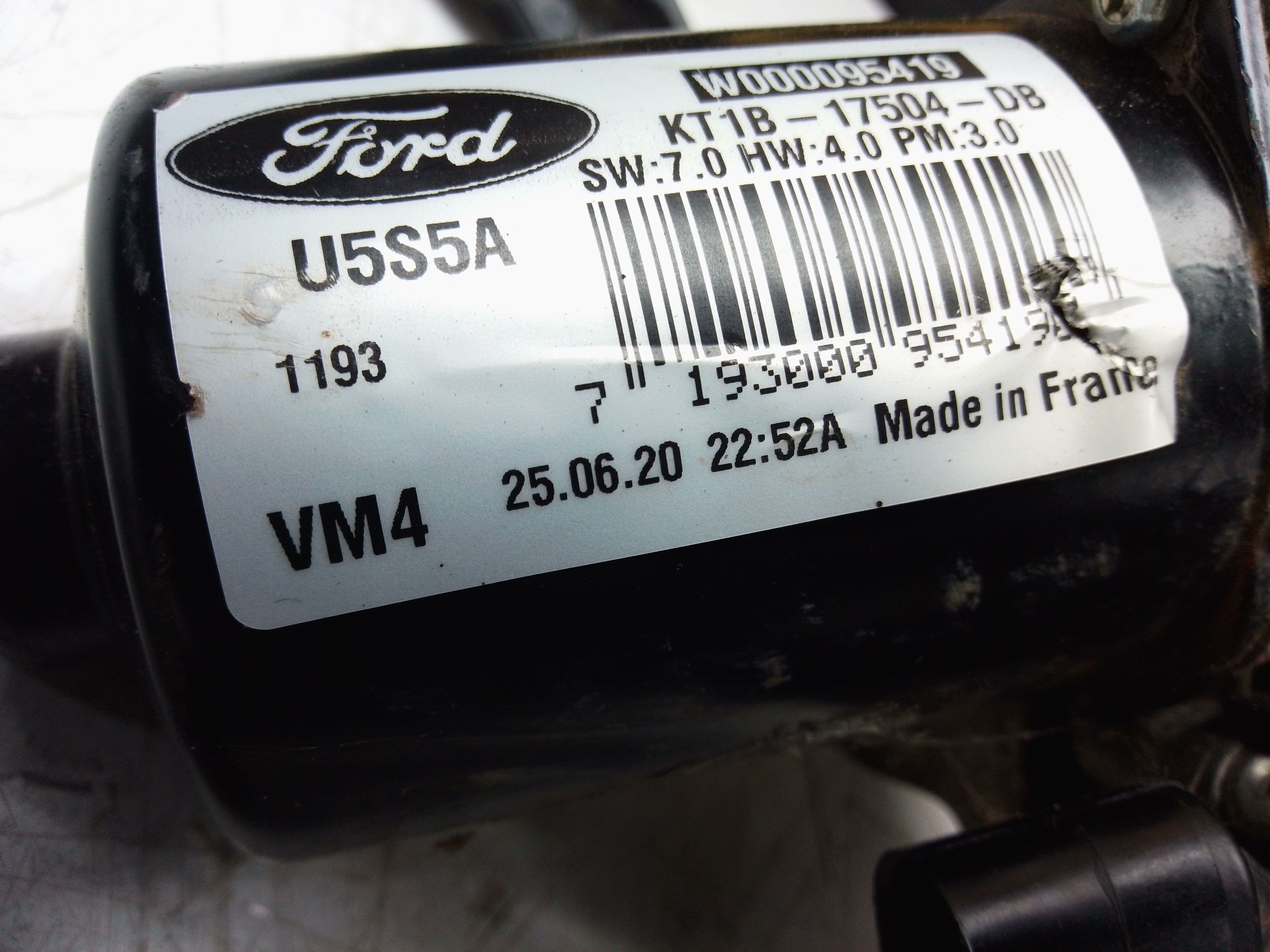 Ford Transit Connect 2012–2022 Wiper Motor (KT1B-17504-DB)