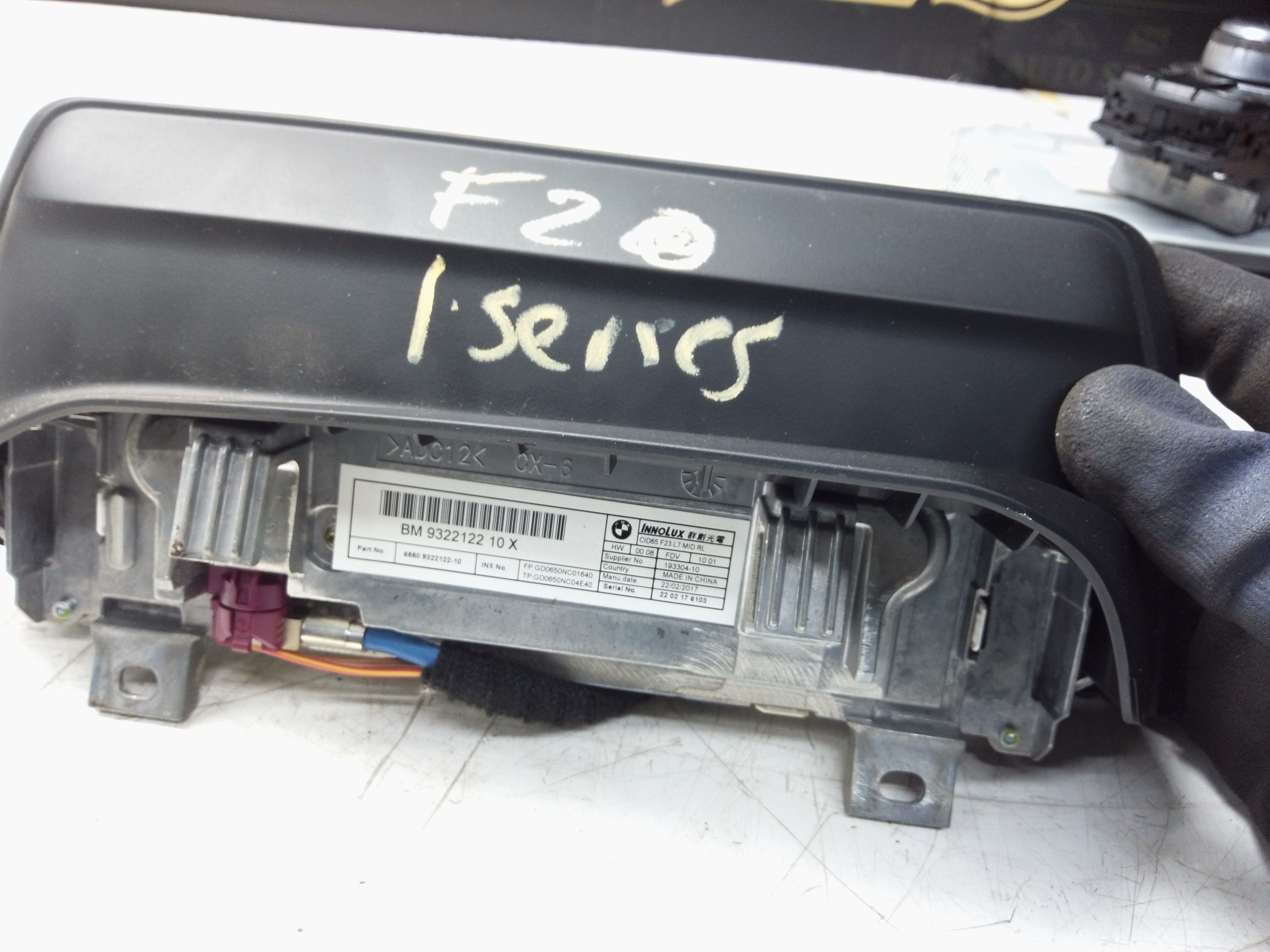 BMW 1 Series F20 Multimedia NBT Unit iDrive Kit (8792148) (9322122) (9286699)