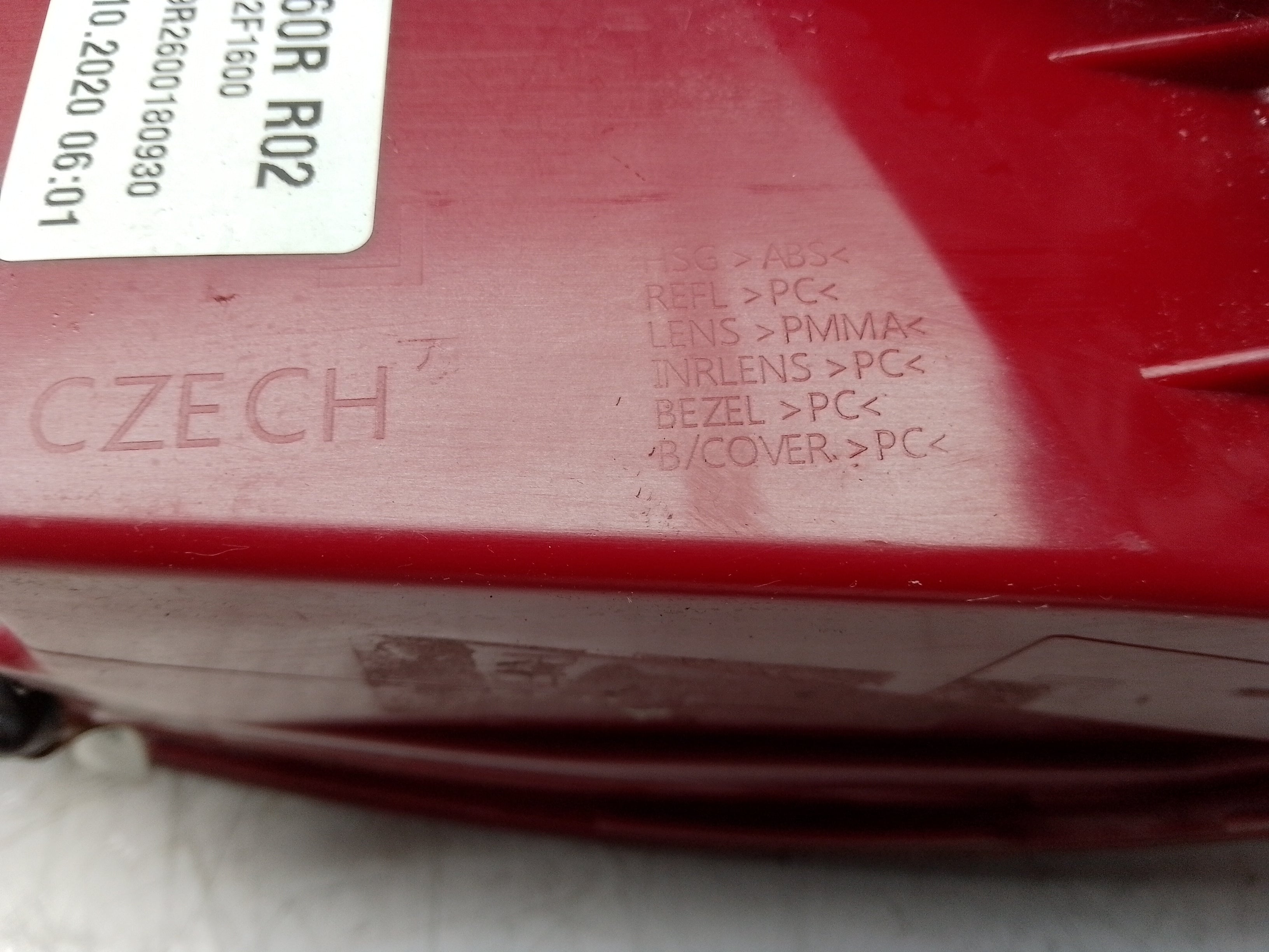 Kia Sportage 2020 Driver Right Side Rear Light (92402F1600)