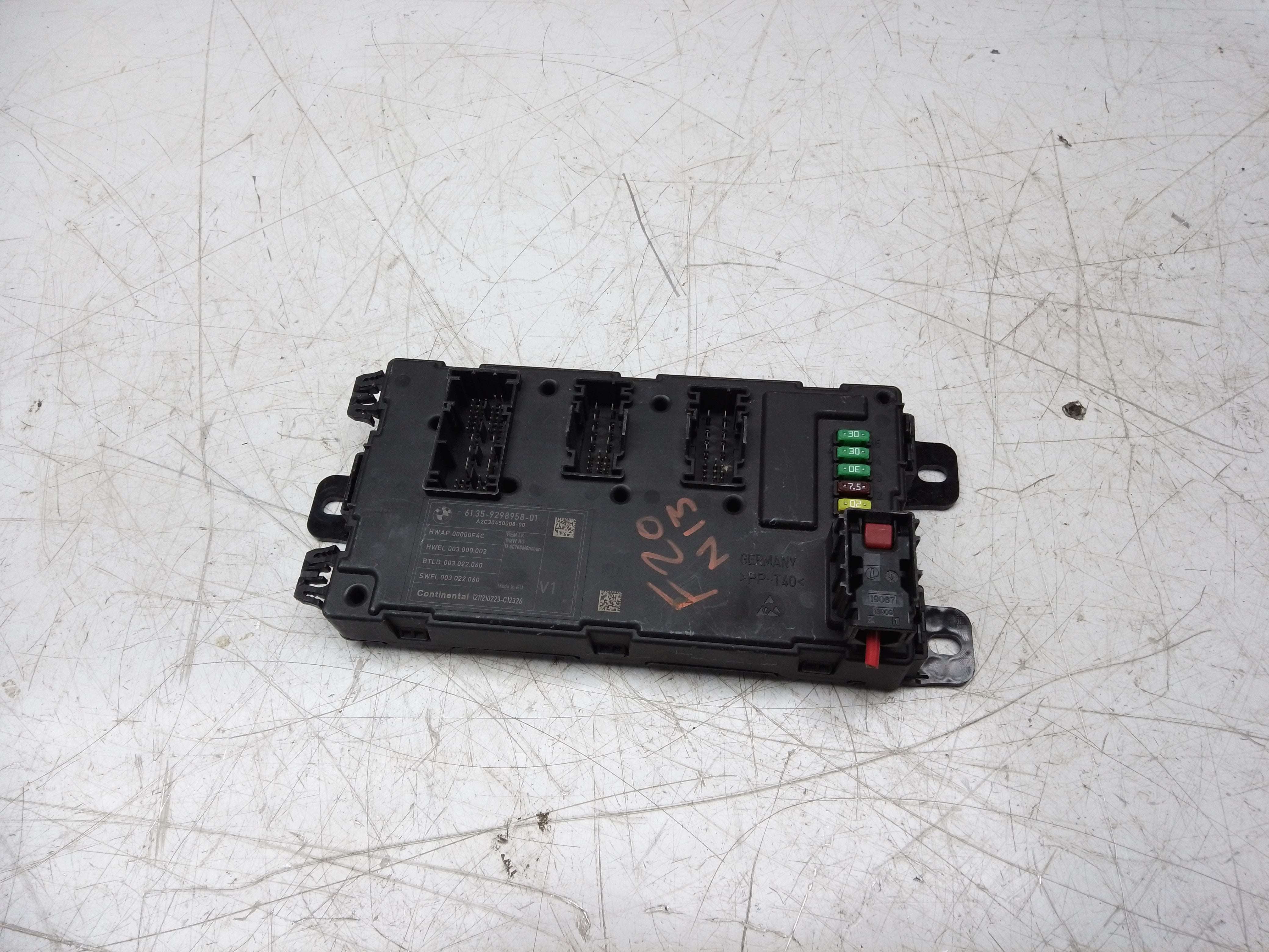 BMW 3 Series F30/F31 Rear Body Control Module (9298958)