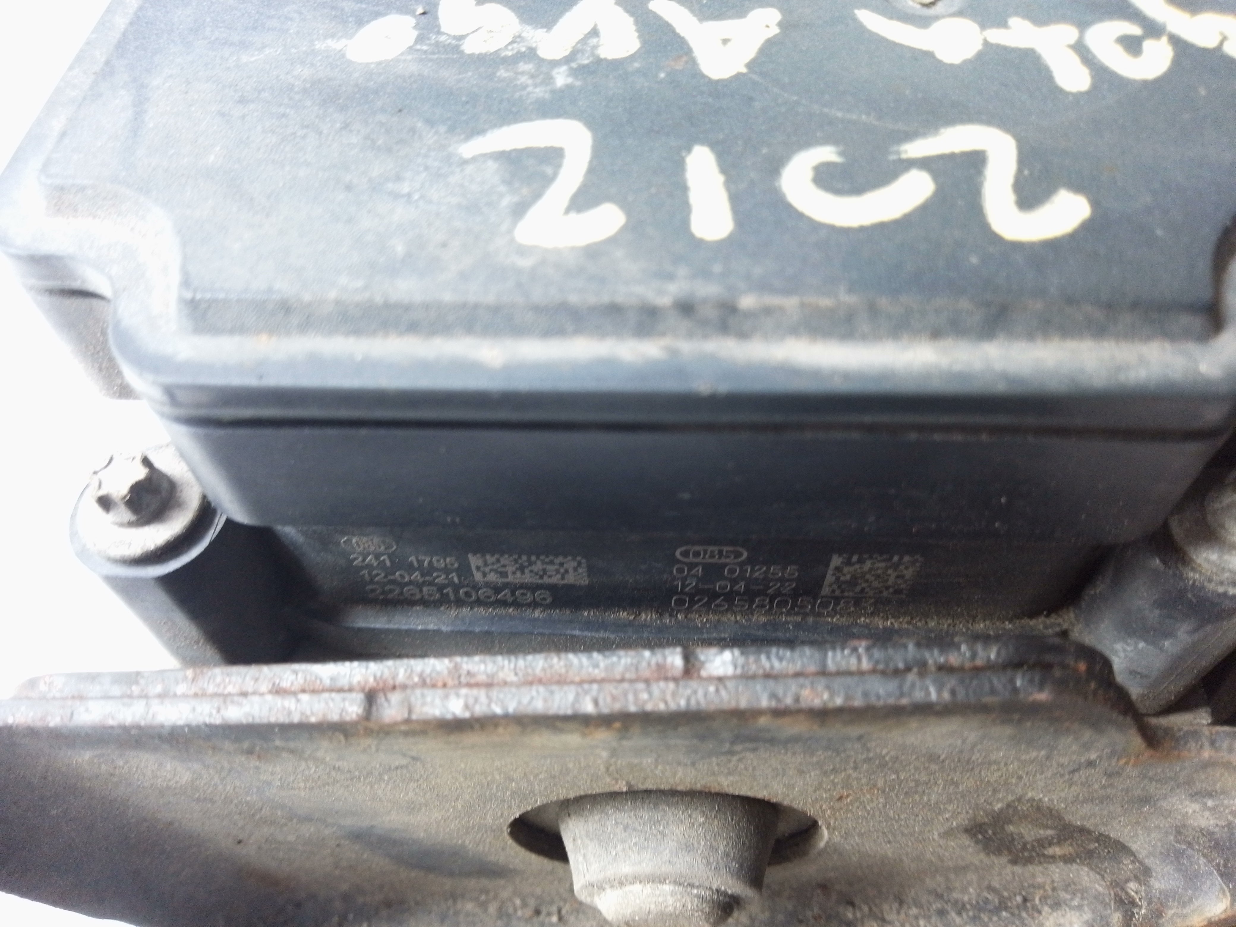 Toyota Aygo 2012 ABS Pump (2265106496)