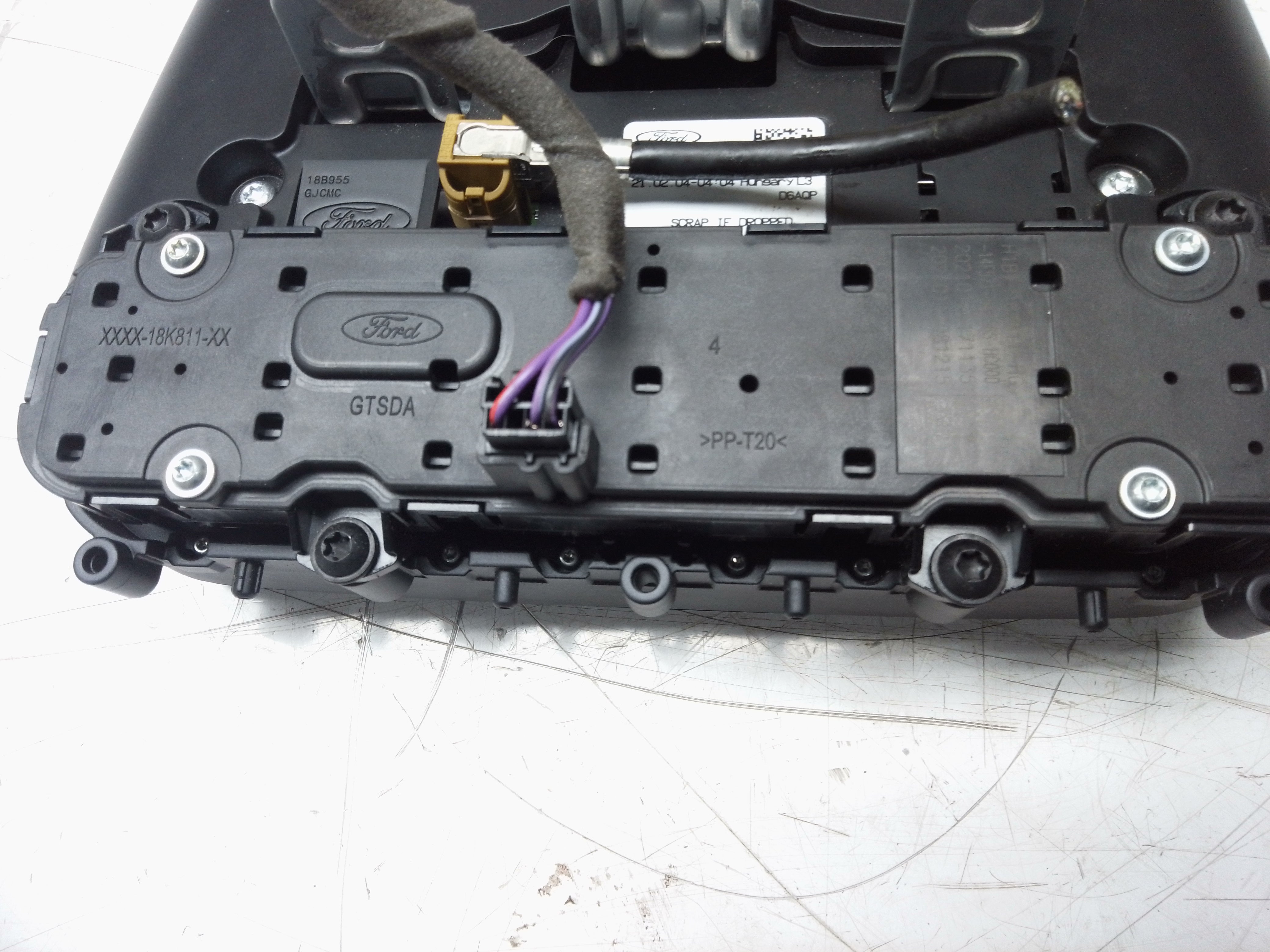 Ford Transit 2020 Multifunction Display Screen (K1BT-18B955-FD)