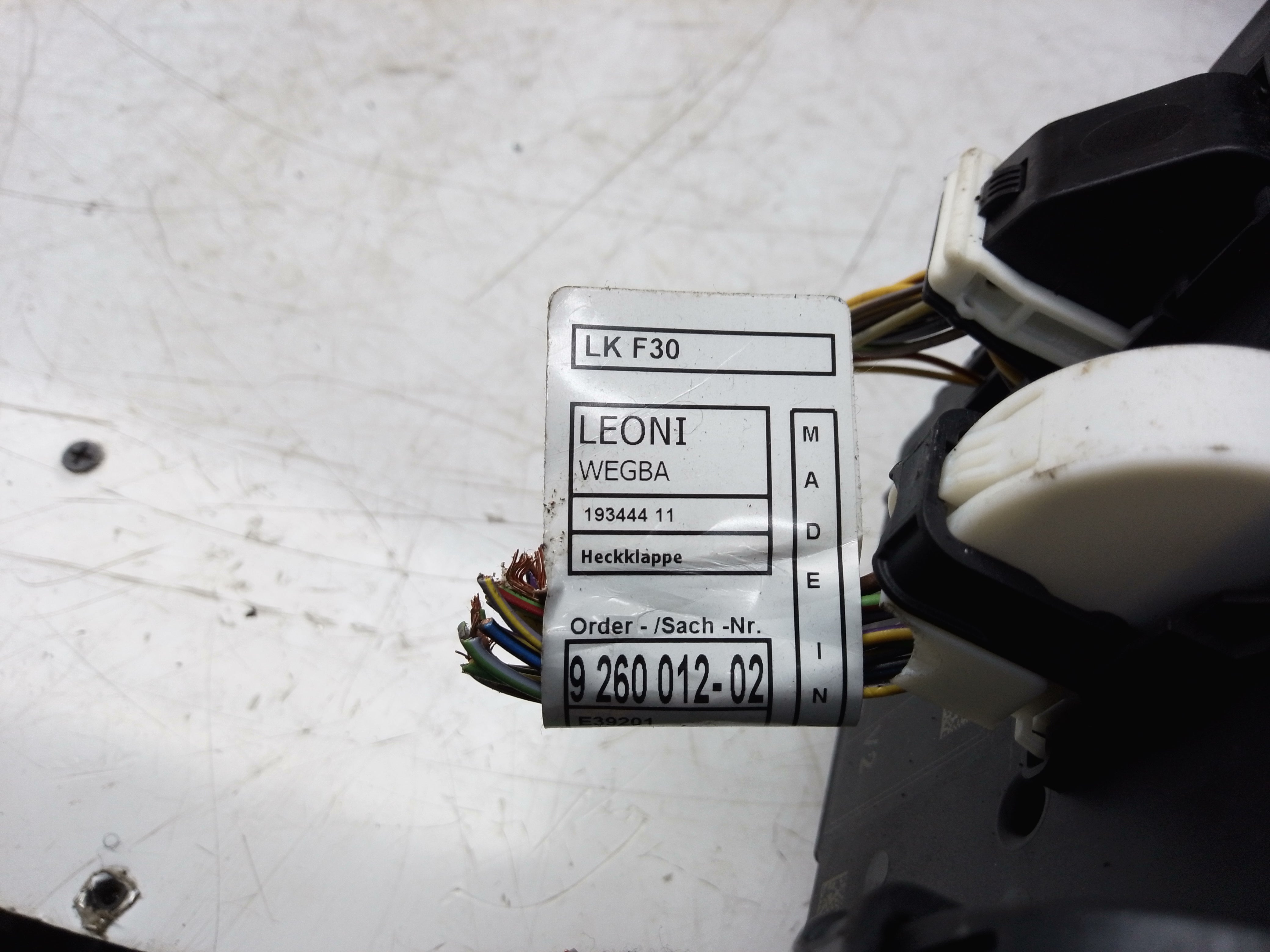 BMW 3 Series F30 F31 320i 320D 2012-2015 Rear Fuse Box Control Module (9279823)