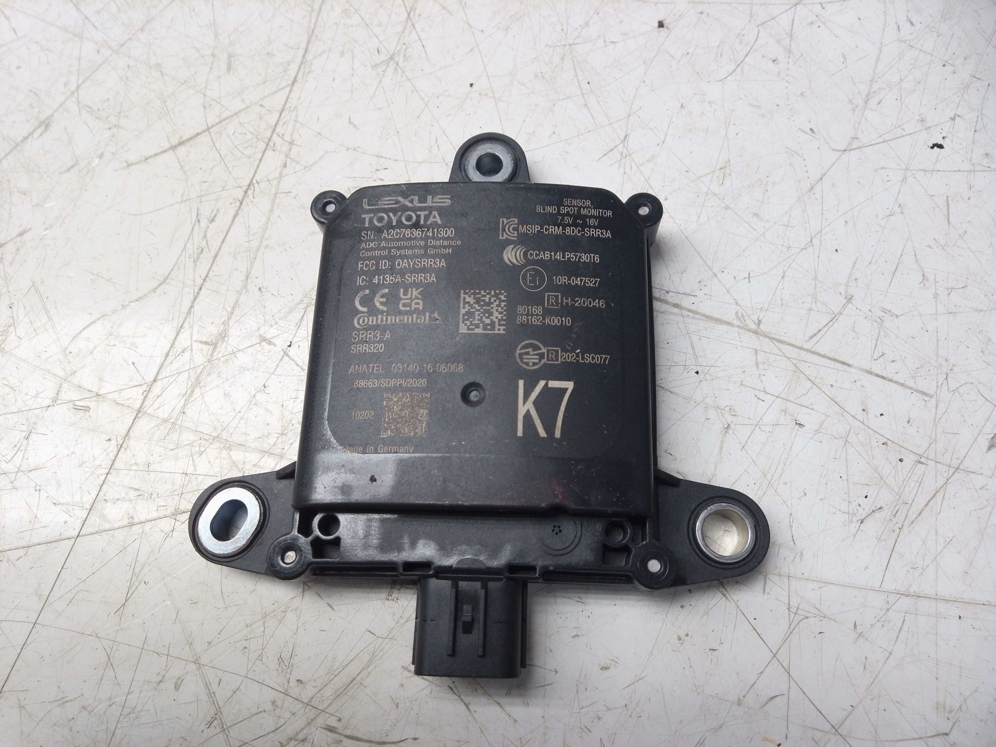 Toyota Corolla 2019-On Blind Spot Monitor (4135A-SRR3A)