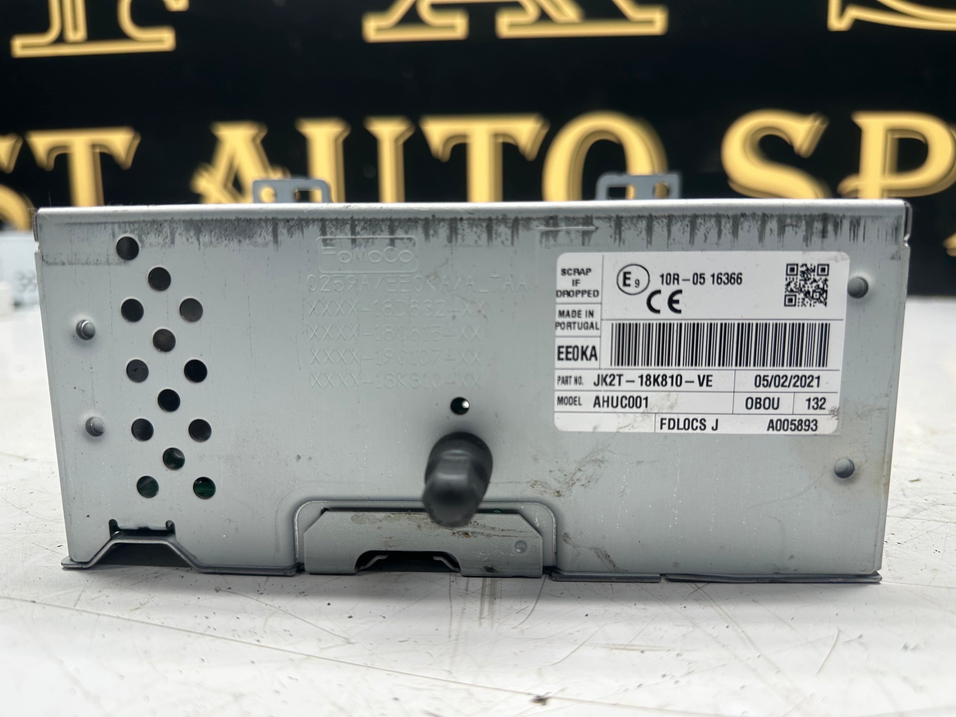 Ford Tourneo Custom V362 Autobus Audio System CD Radio (JK2T-18K810-VE)