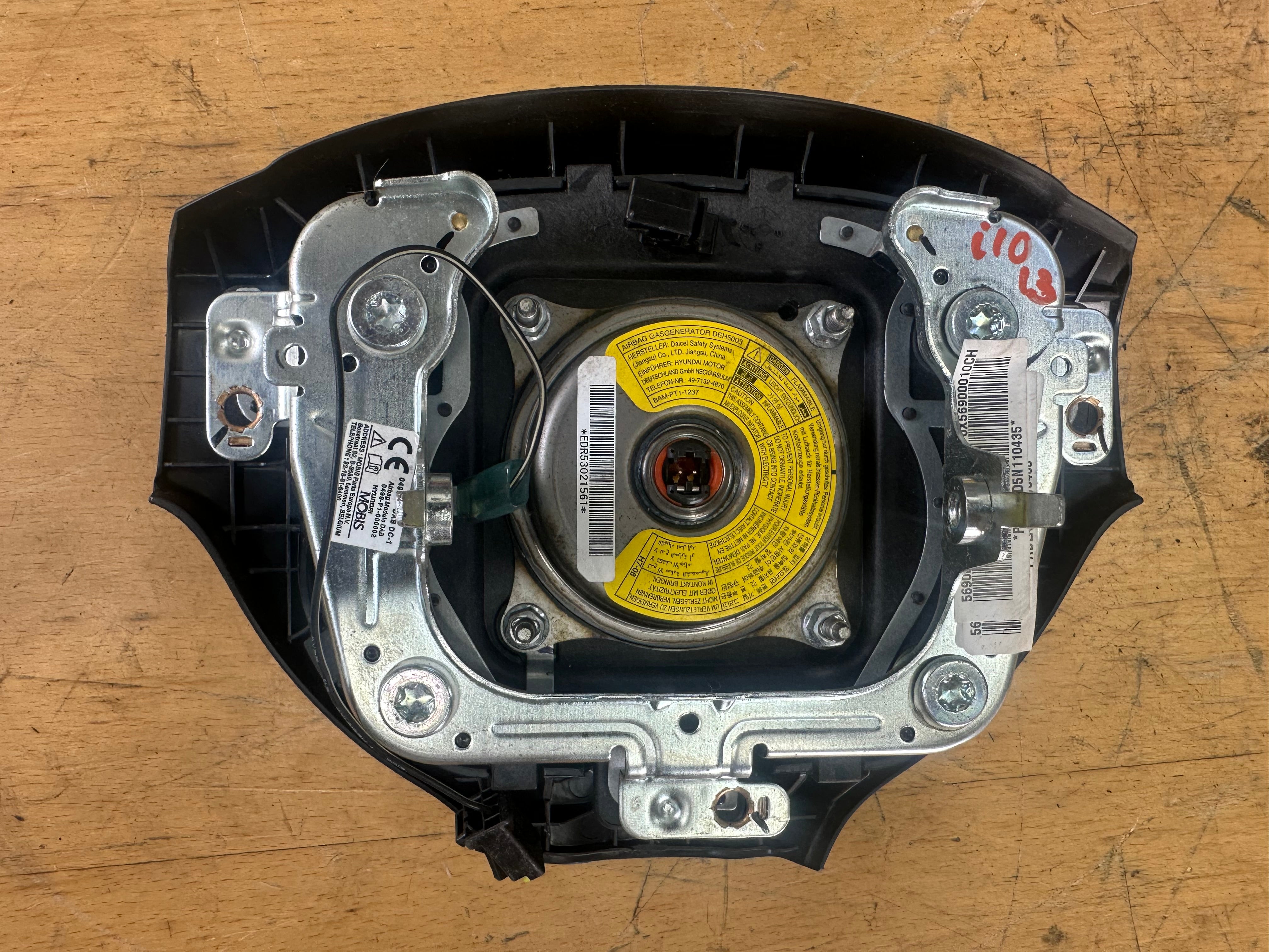 Hyundai i10 2013 Driver’s Steering Wheel Abag (0499-P1-000002) (56900-0X000CH)