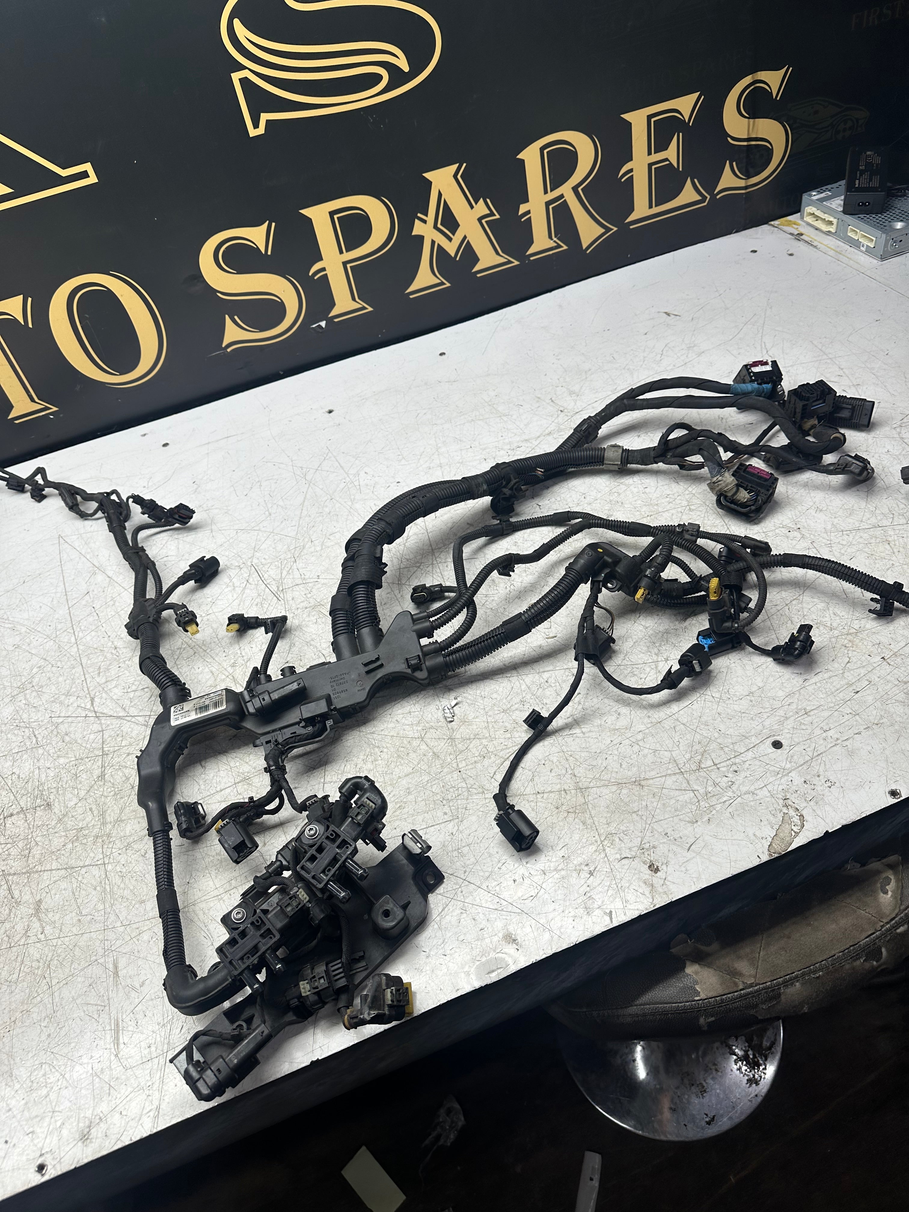 BMW 5 G30 G31 G38 2019 engine installation wiring loom 859163507