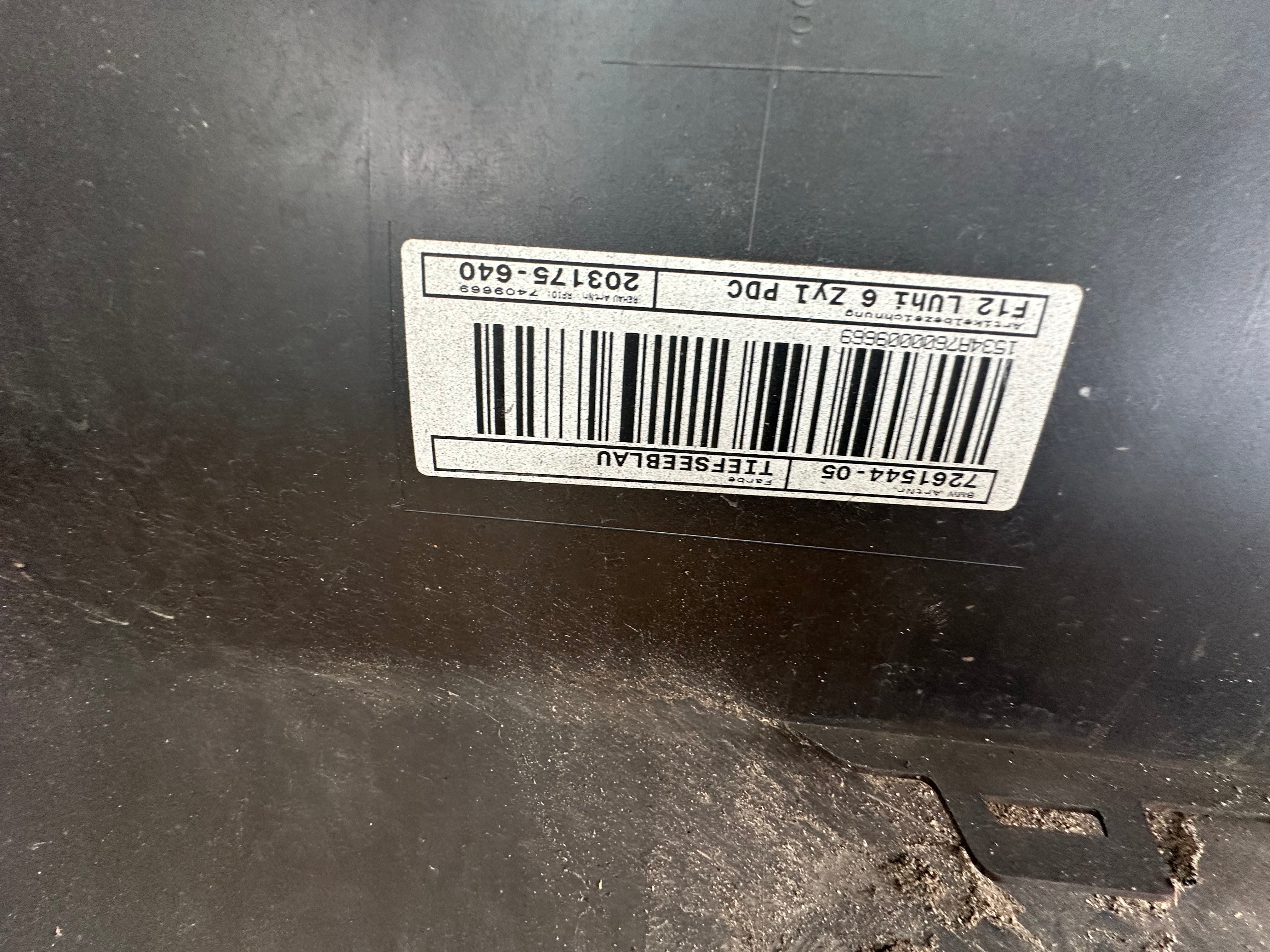 BMW 6 Series LCI Rear Bumper 2013-Onwards