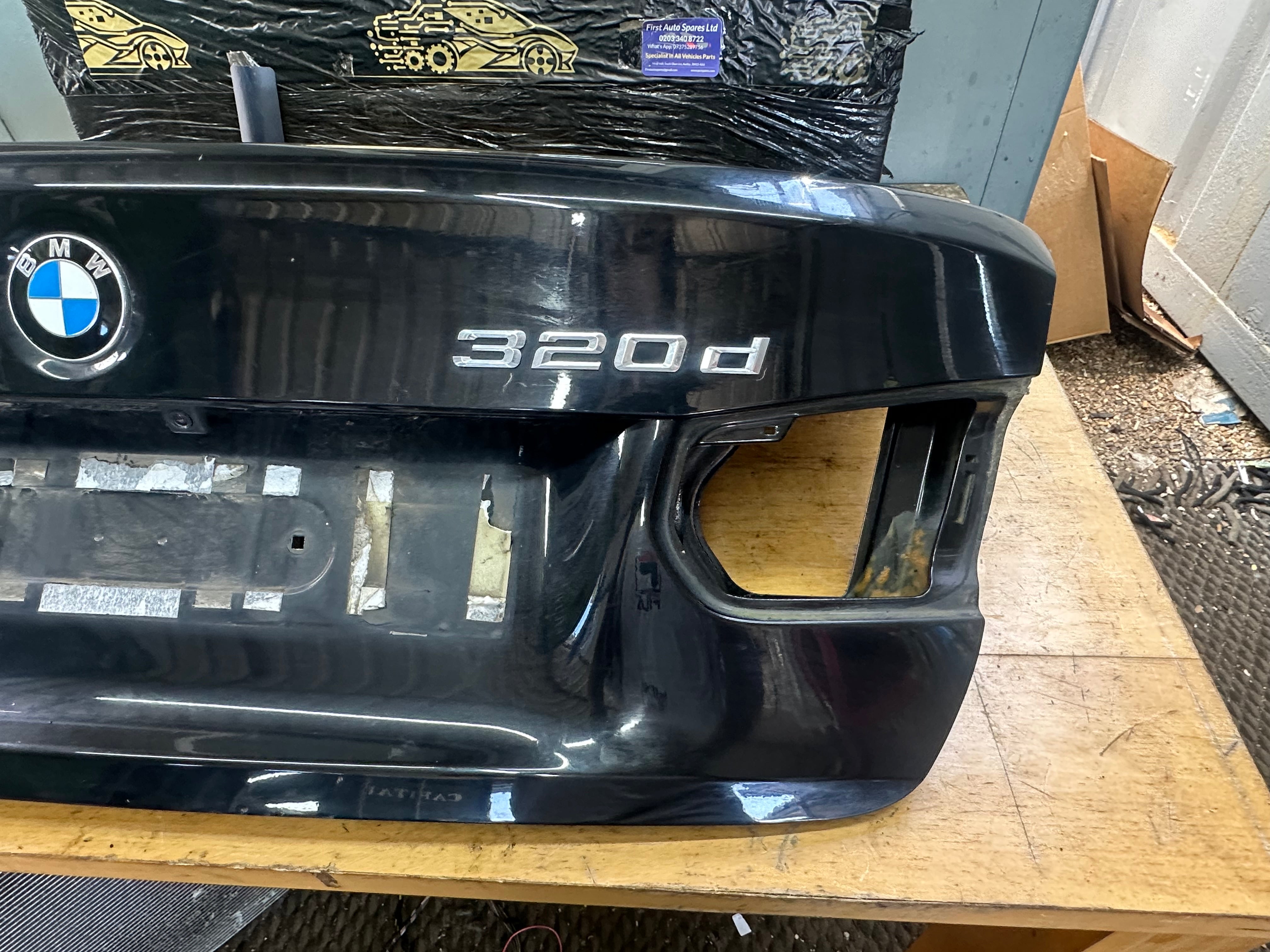 BMW 3 Series F30 2012–2019 320d Boot Lid / Tailgate