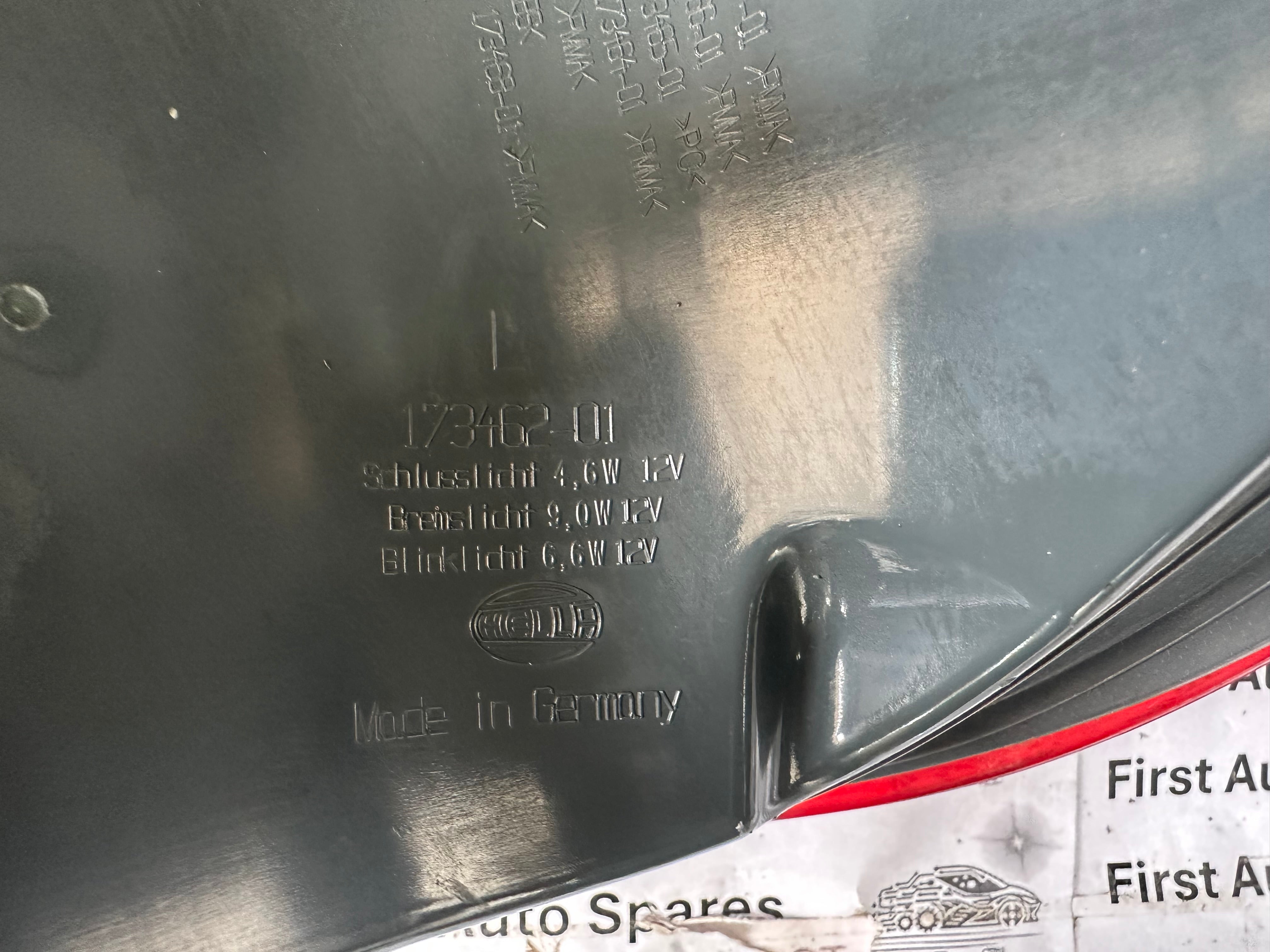 BMW 5 Series F10 LED Left Rear Tail Light (173462-01)