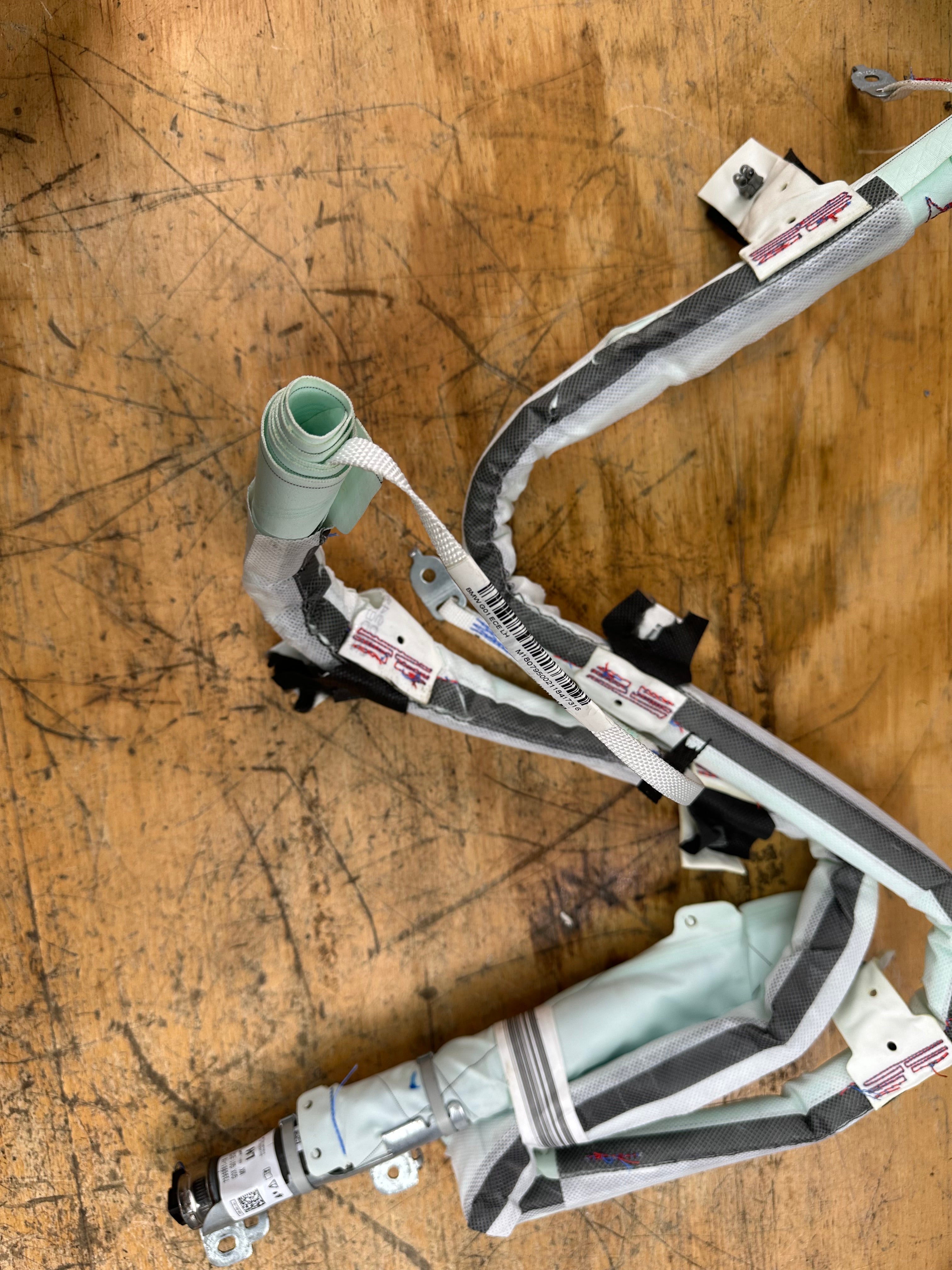 BMW X3 G01 X3M LH Left Passenger Roof Curtain Airbag (7396861-19) (7396861)