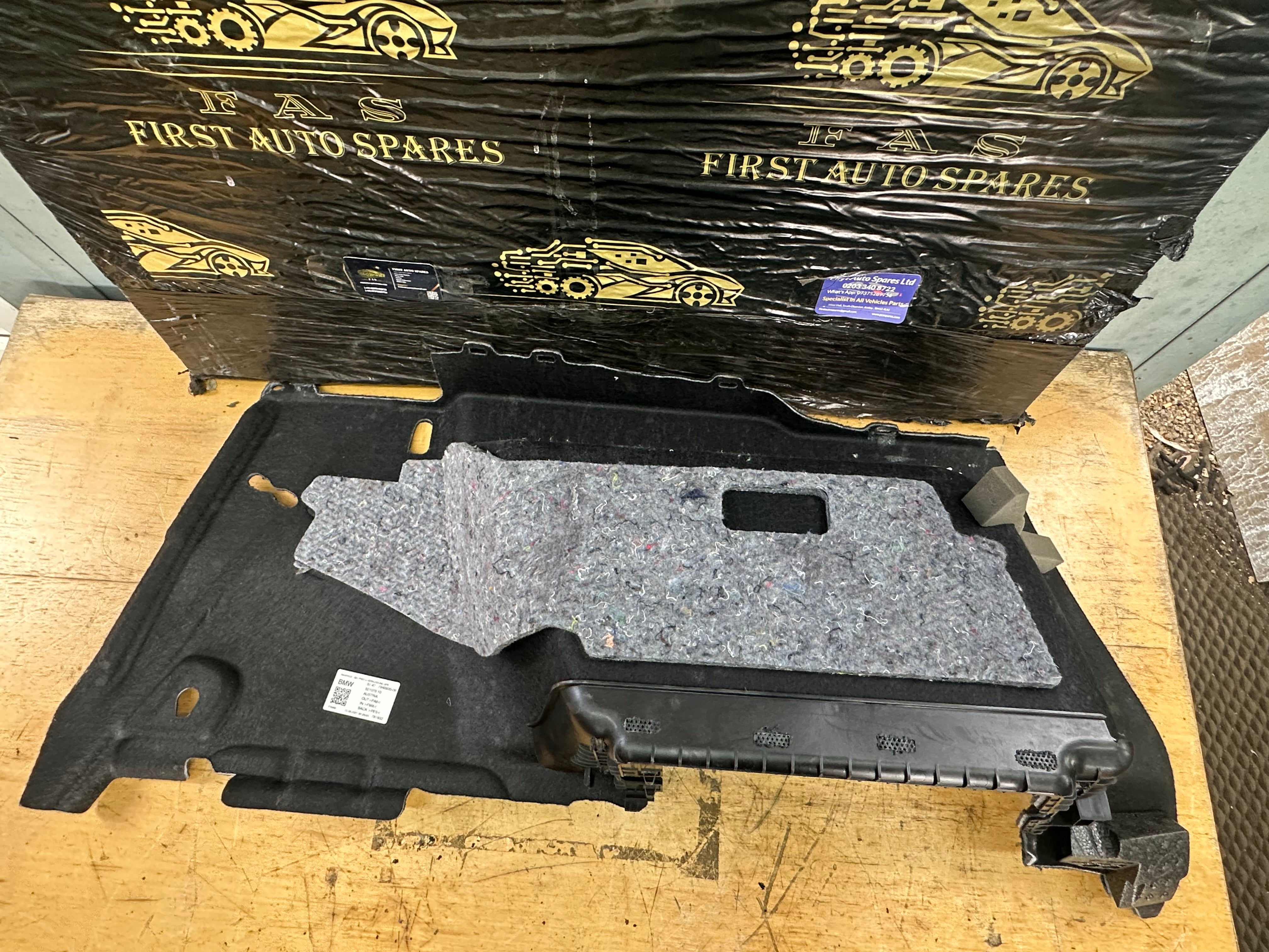 BMW 3 Series G21 330e 2021 Trunk Trim Left Side (7940935) (7940935-09) (521070)