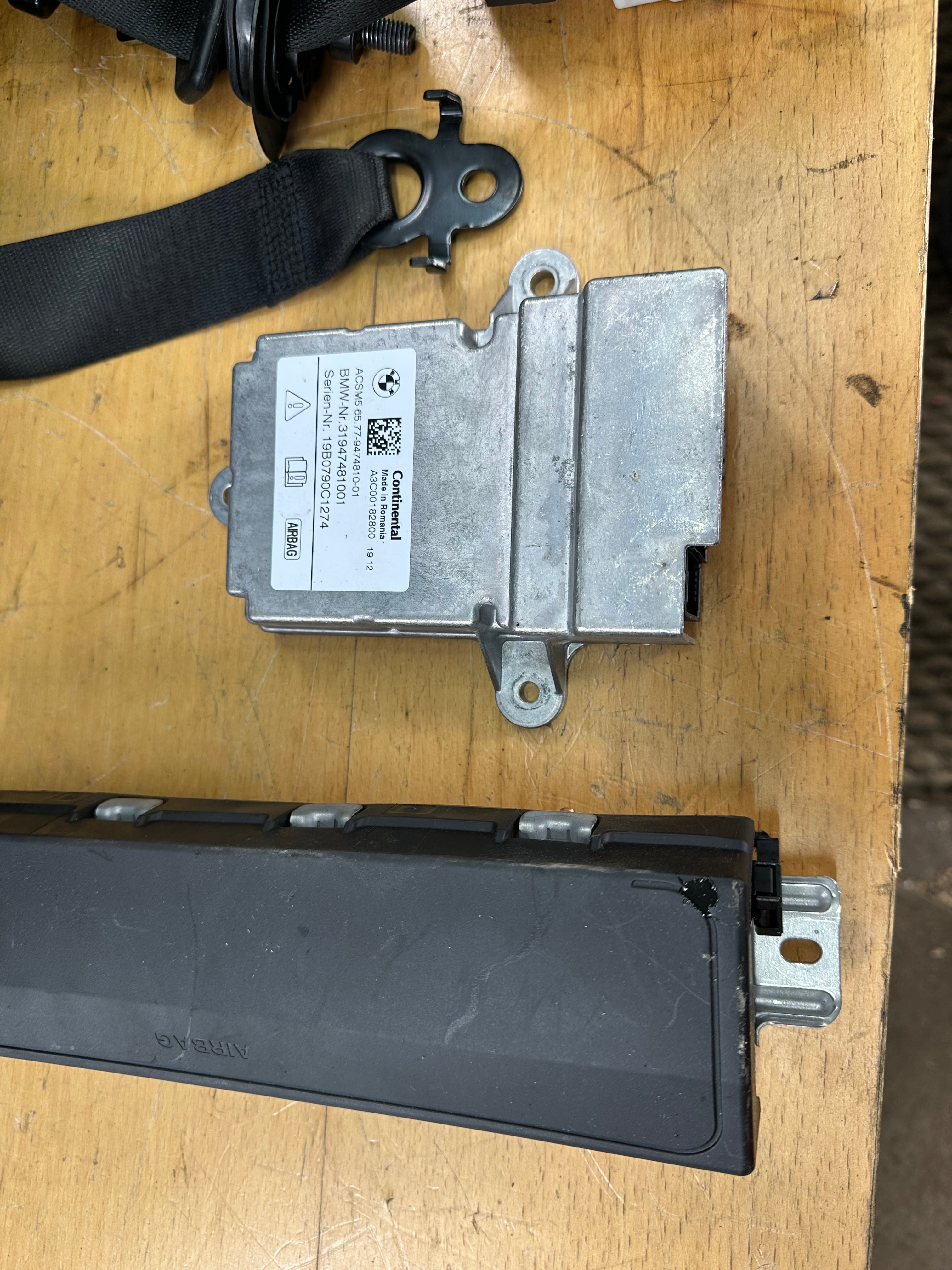 BMW 5 Series G30 Complete Airbag Kit