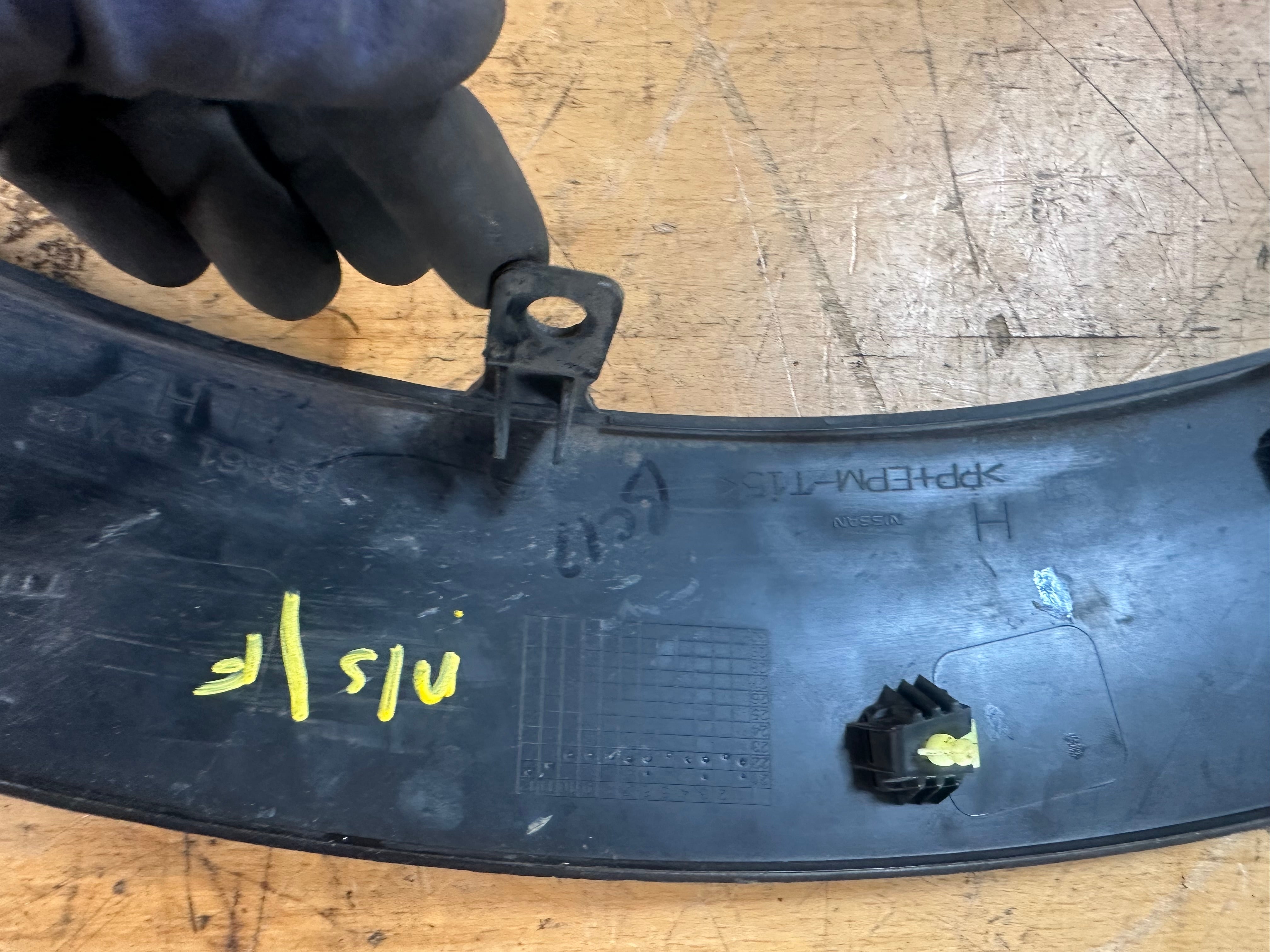 Nissan Juke 2022 N/S/F Left Passenger Front Wheel Arch Trim (63861 6PA0B)