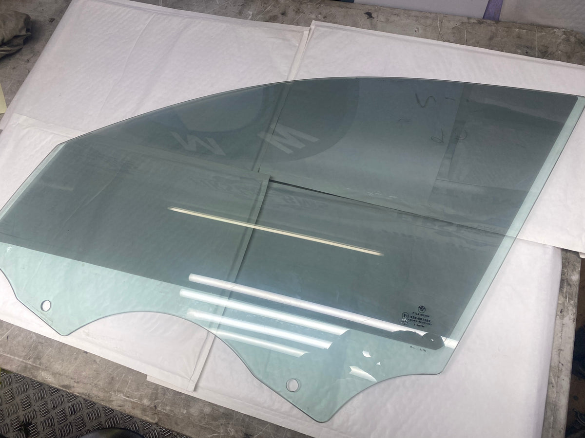 BMW E60 Front Passenger Side Window Glass – 2003–2010