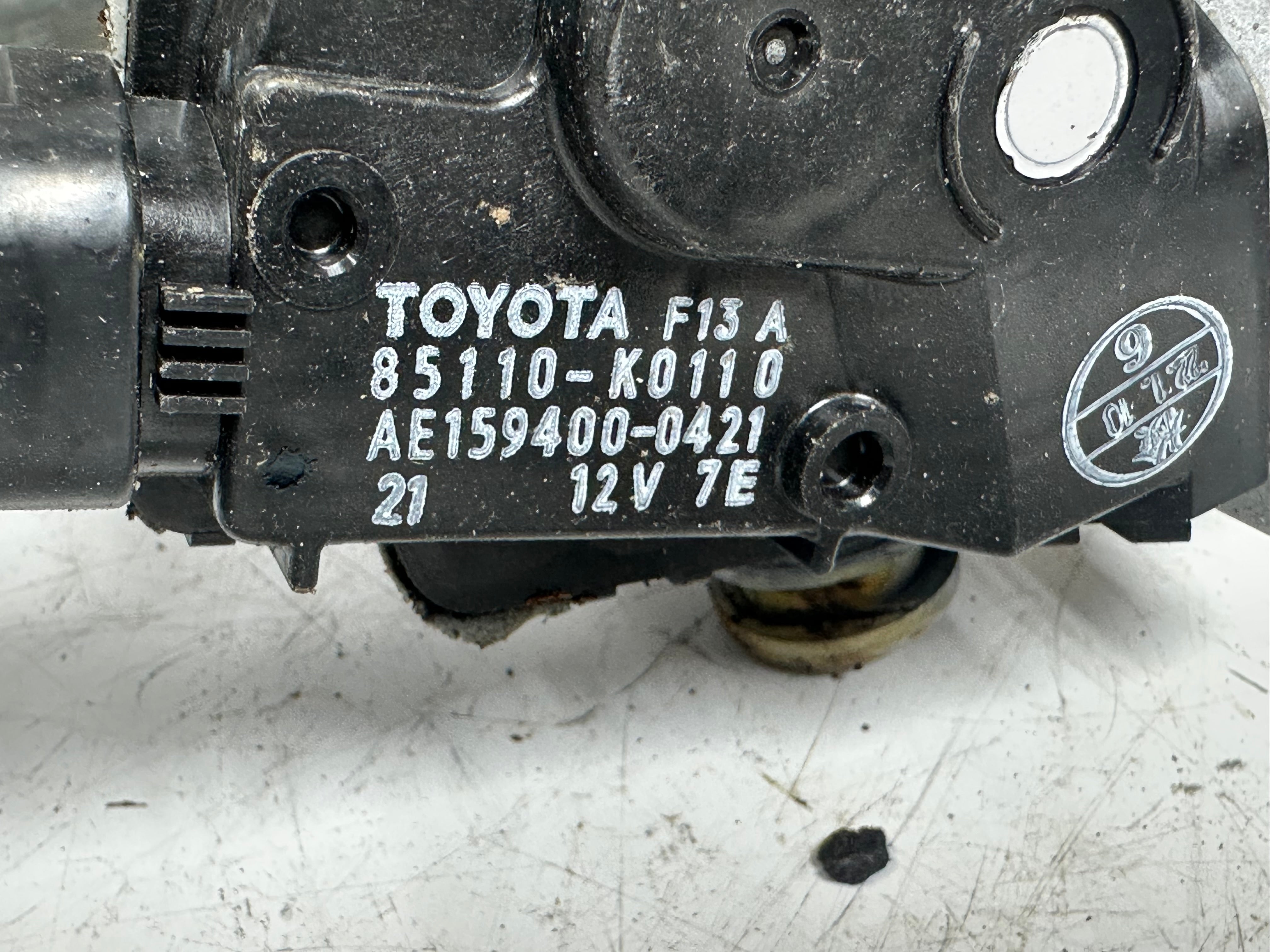 Toyota Yaris 2020-2024 Front Wiper Motor with Linkage (85110-K0110) (AE159400-0421)