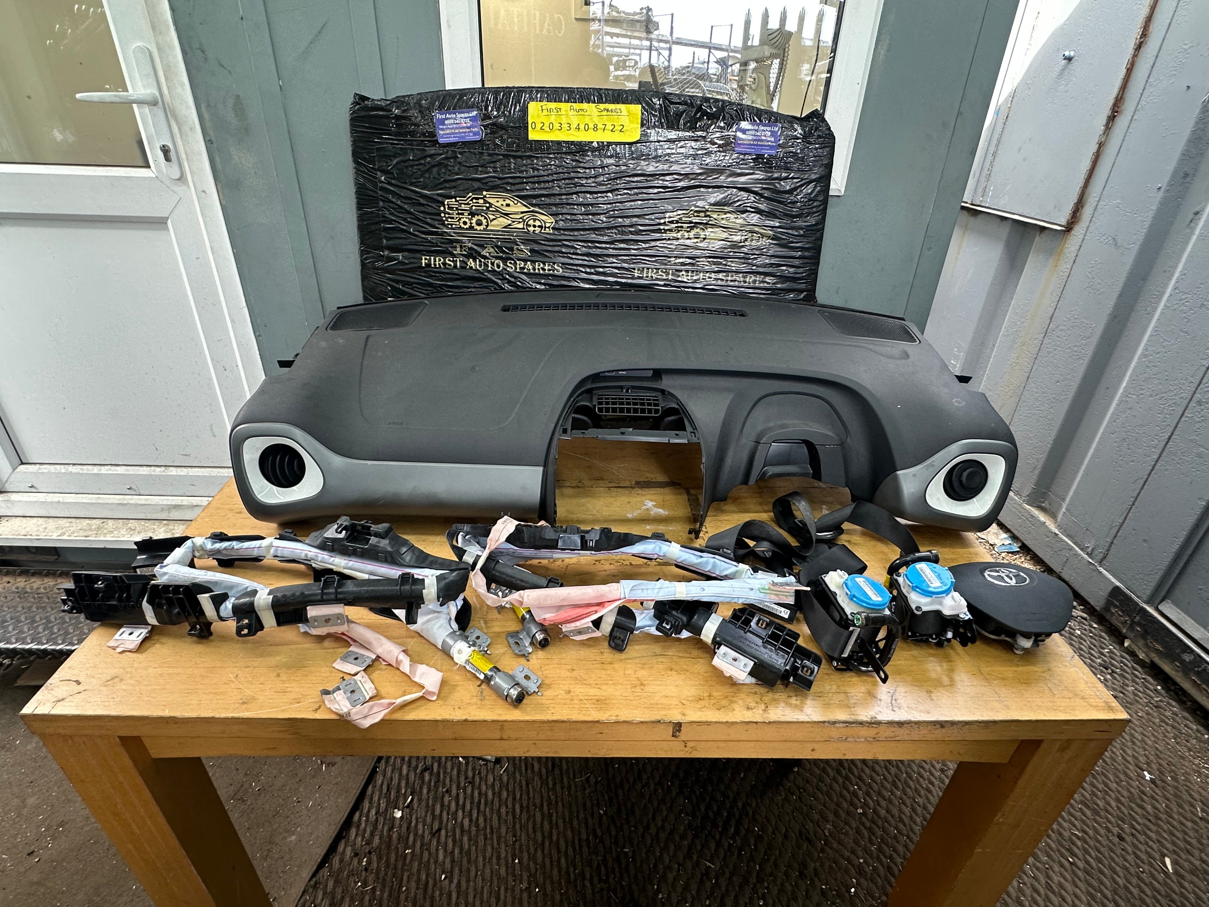 Toyota Aygo 2021 Dashboard with Airbag Kit