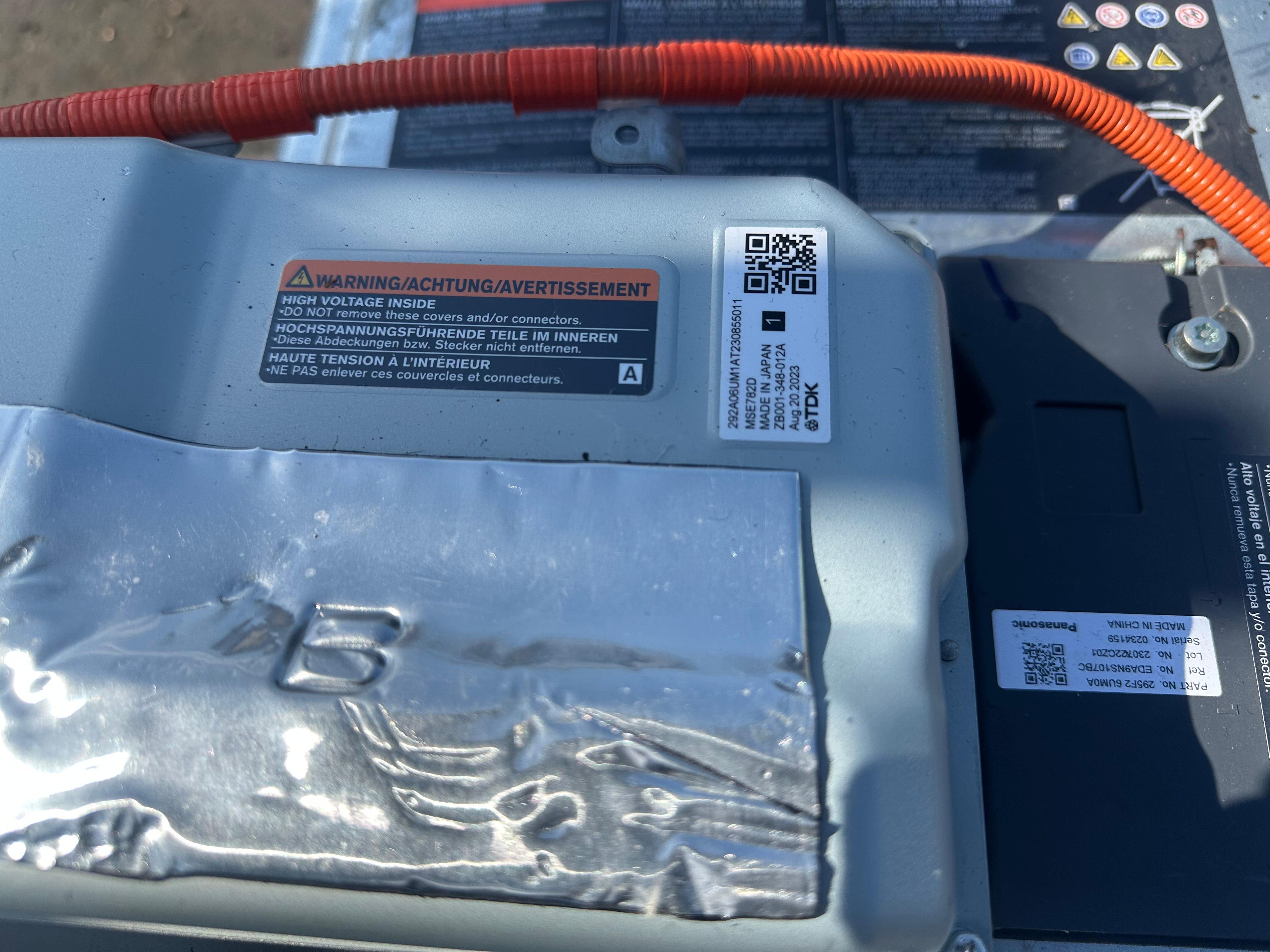 Nissan Qashqai J12 2021–2024 E-POWER Hybrid High Voltage Battery (295B06UM0B)