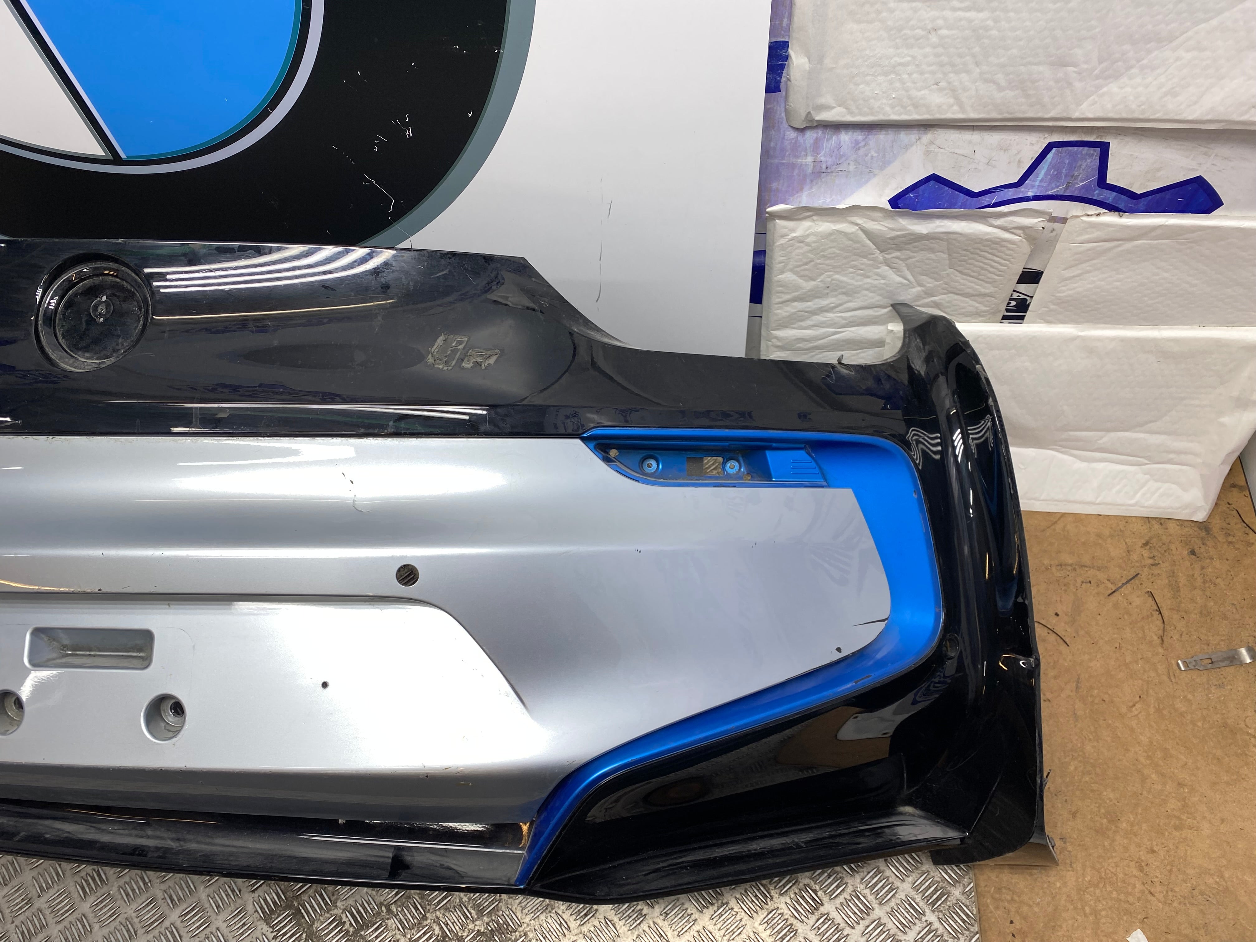 BMW i8 Rear Bumper (7371525) (7371525-04)  2014–2020