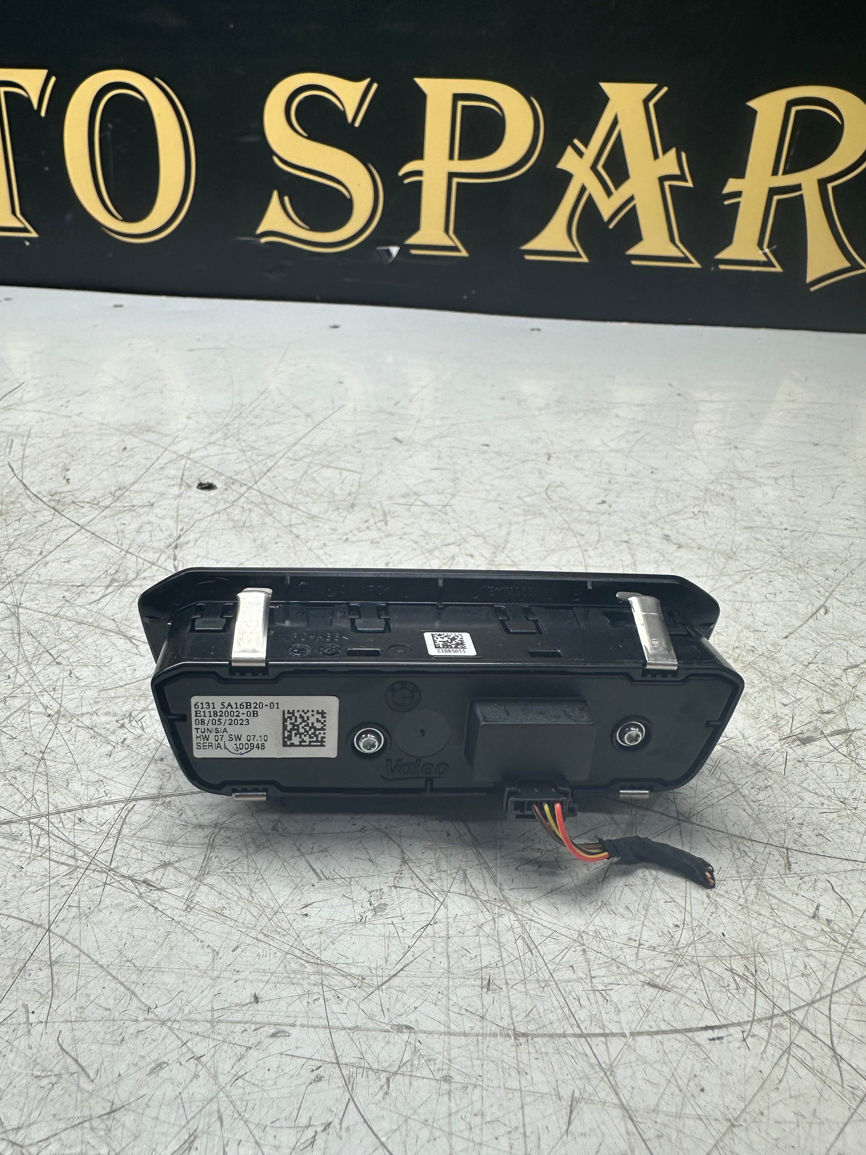 BMW 3 Series G20 Headlight Control Switch 5A16B20 – 2019–2025