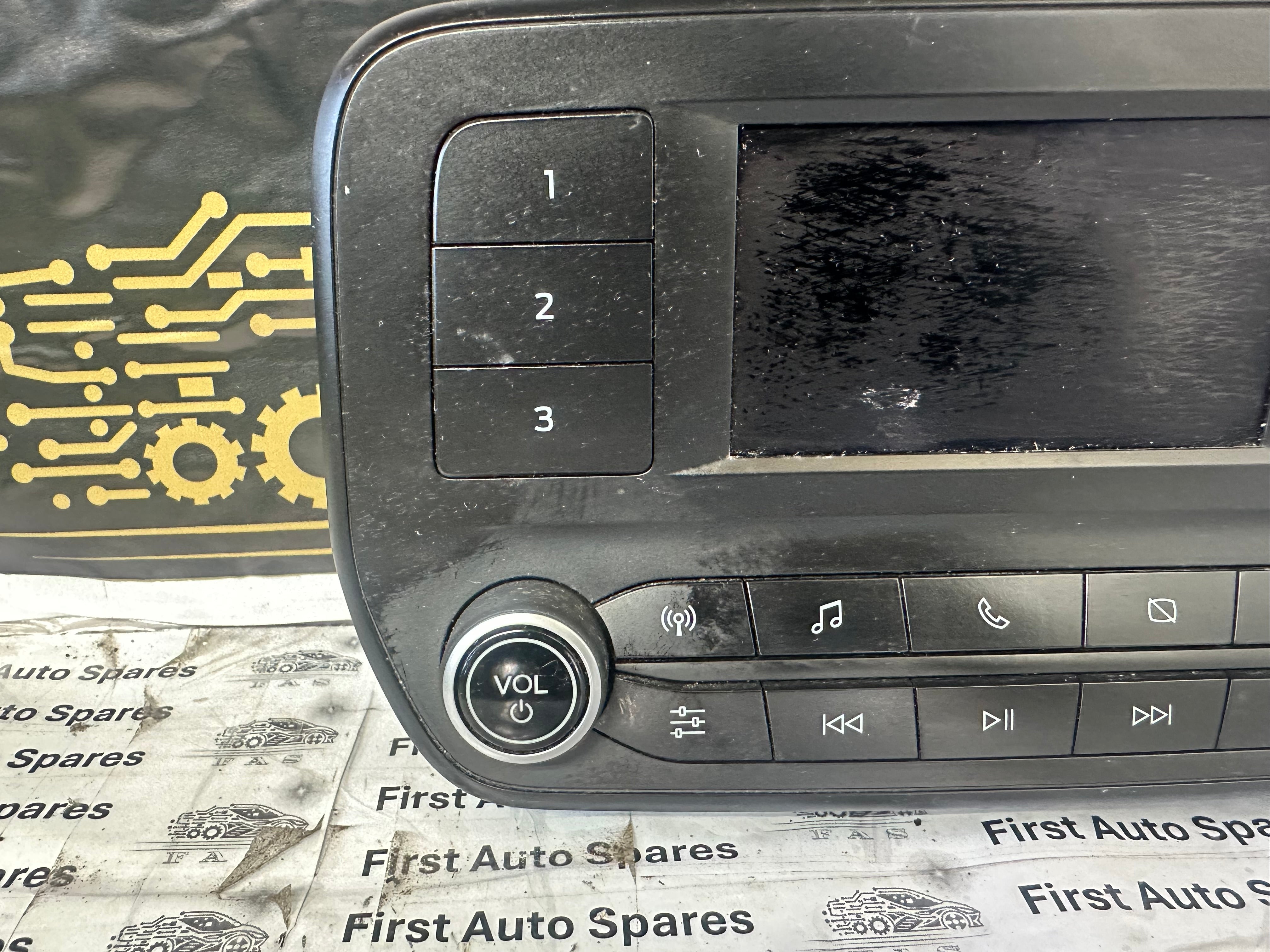 Ford Transit Custom Audio & Sat Nav Display Screen (10R-059591) (H1BT-18B955-EG)