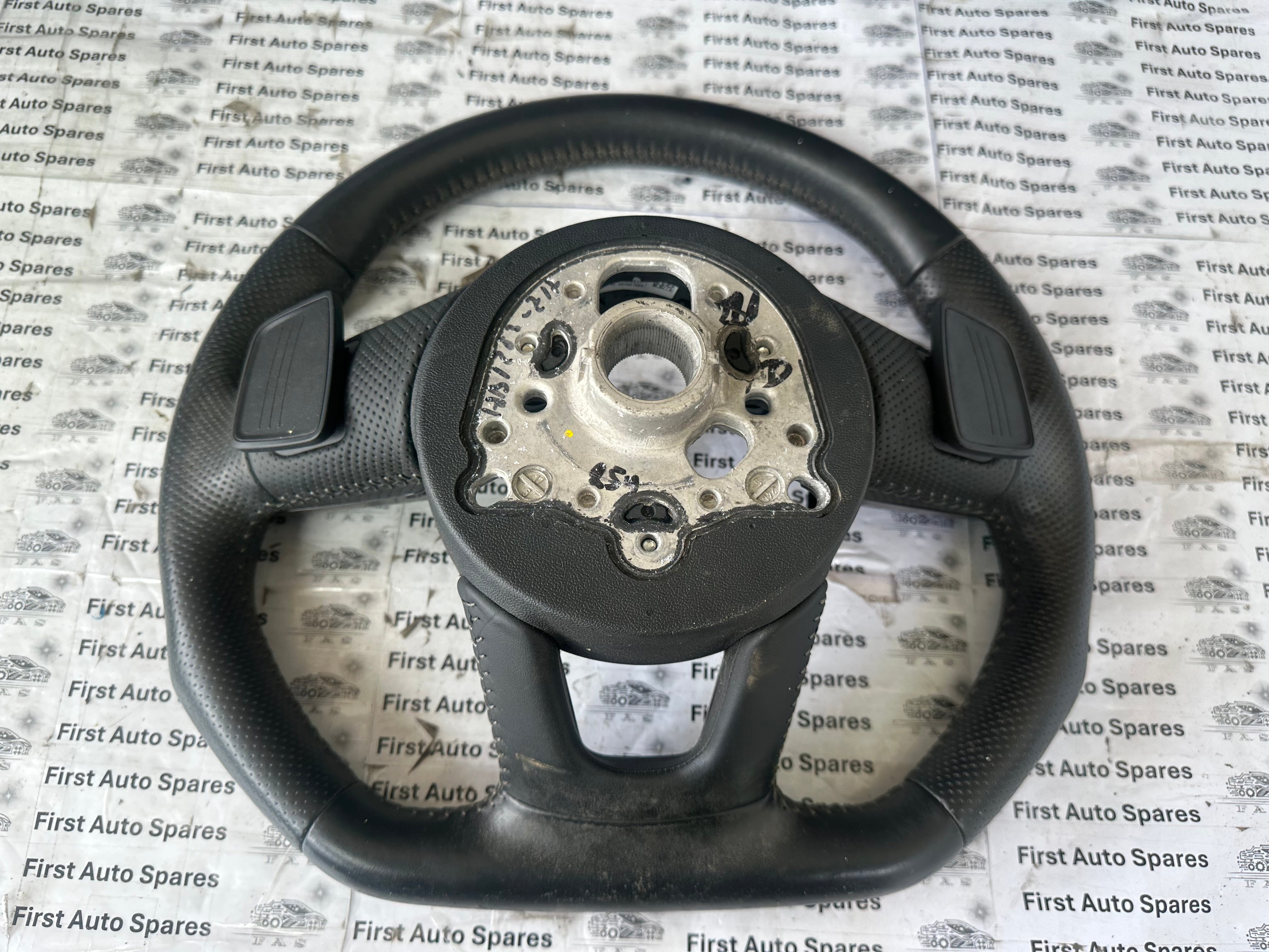 Audi S3 2017–2020 Facelift Flat Bottom Tiptronic Steering Wheel (62783001A)