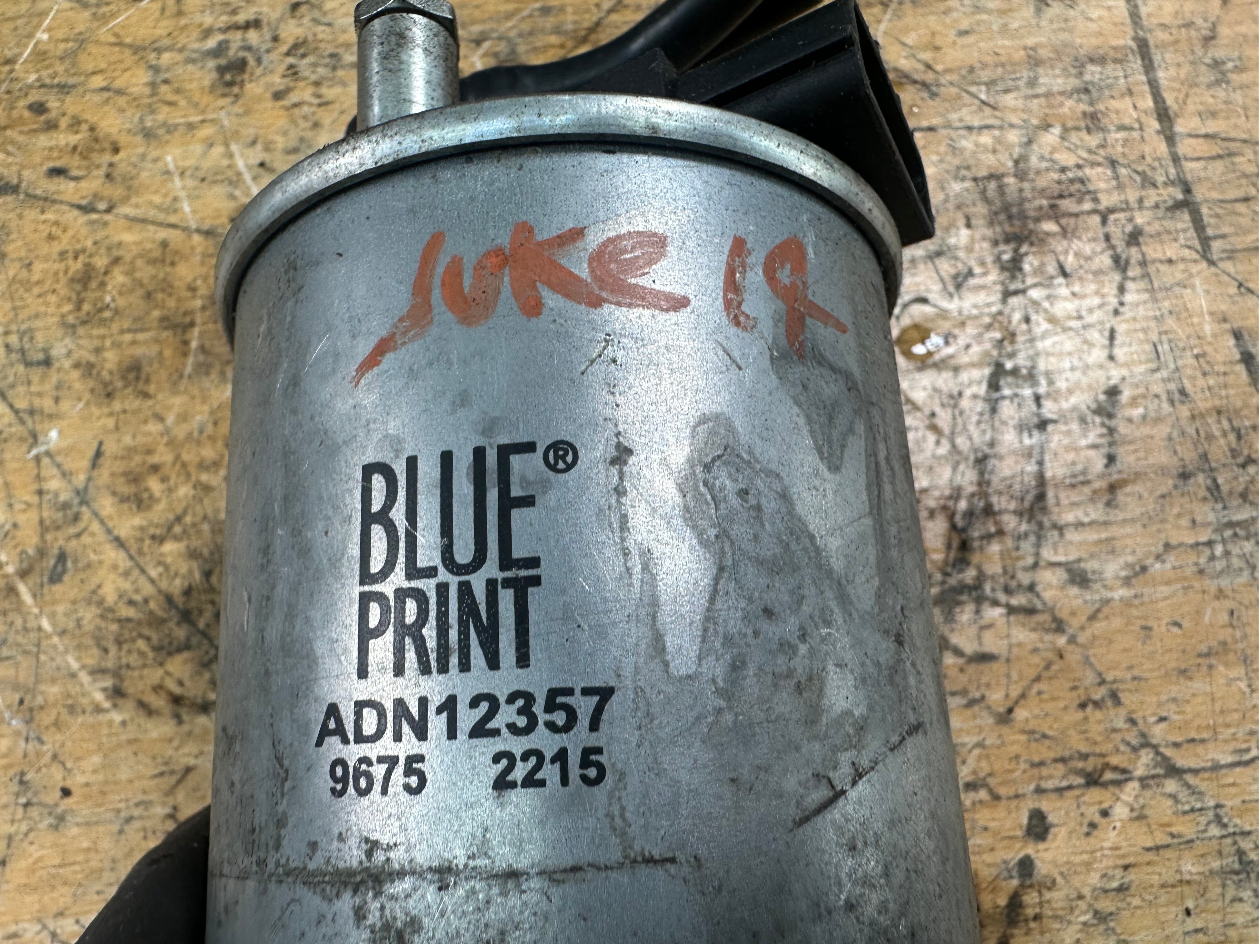 Nissan Juke 2014 Fuel Filter Blue Print (ADN12357) (96752215)