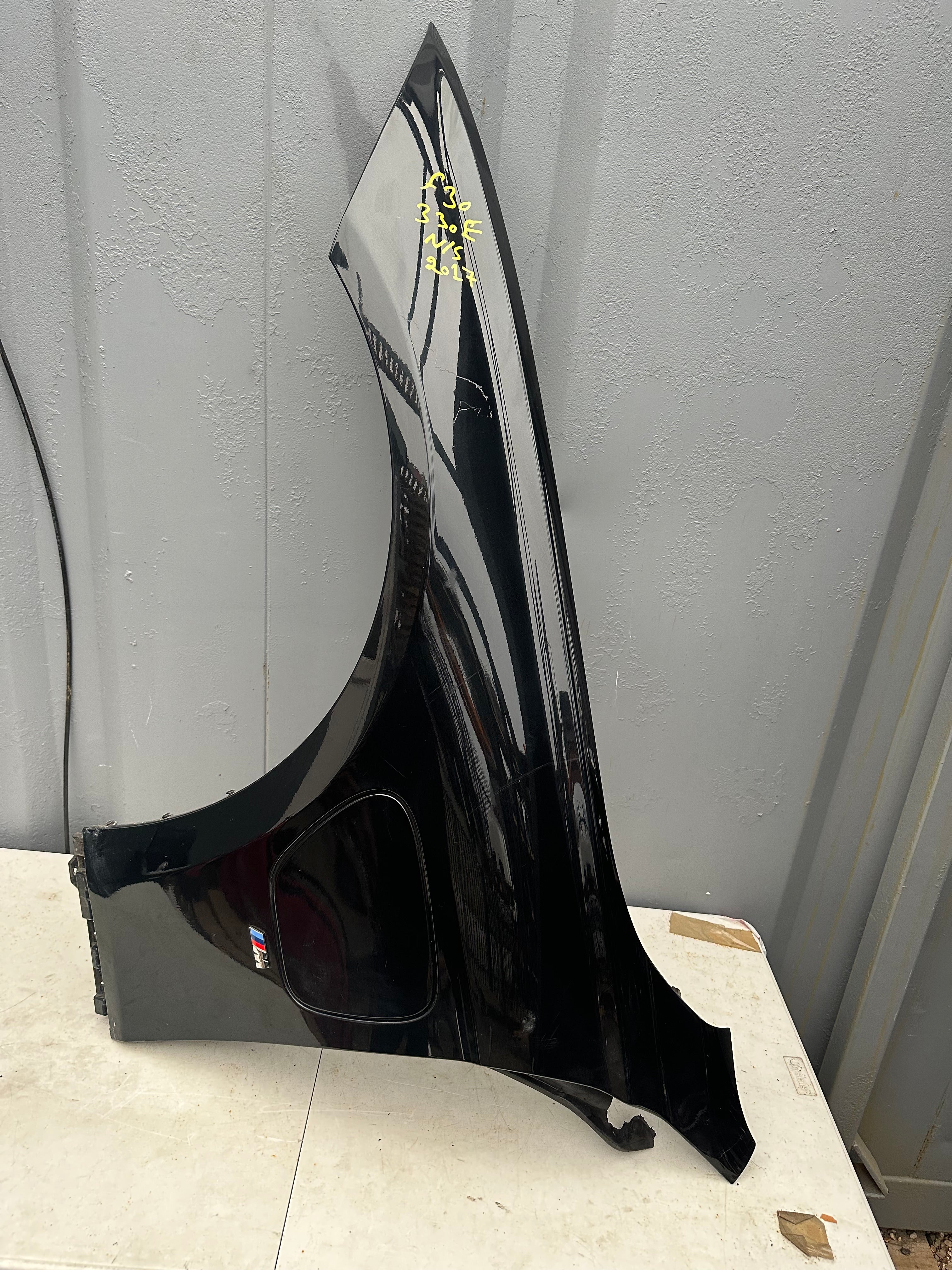 BMW 3 Series 2017 Hybrid Left Side Wing with Charging Flap