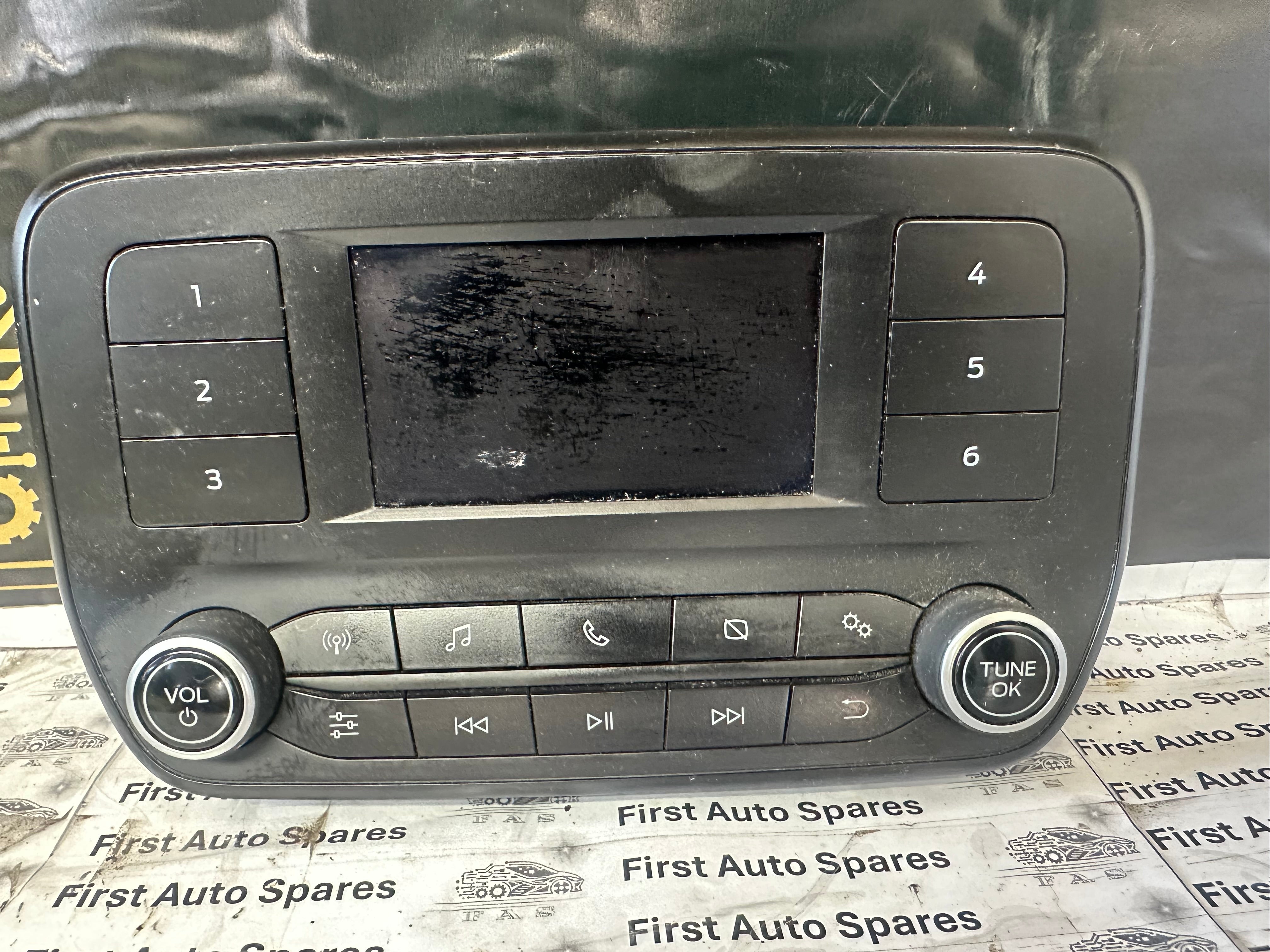 Ford Transit Custom Audio & Sat Nav Display Screen (10R-059591) (H1BT-18B955-EG)