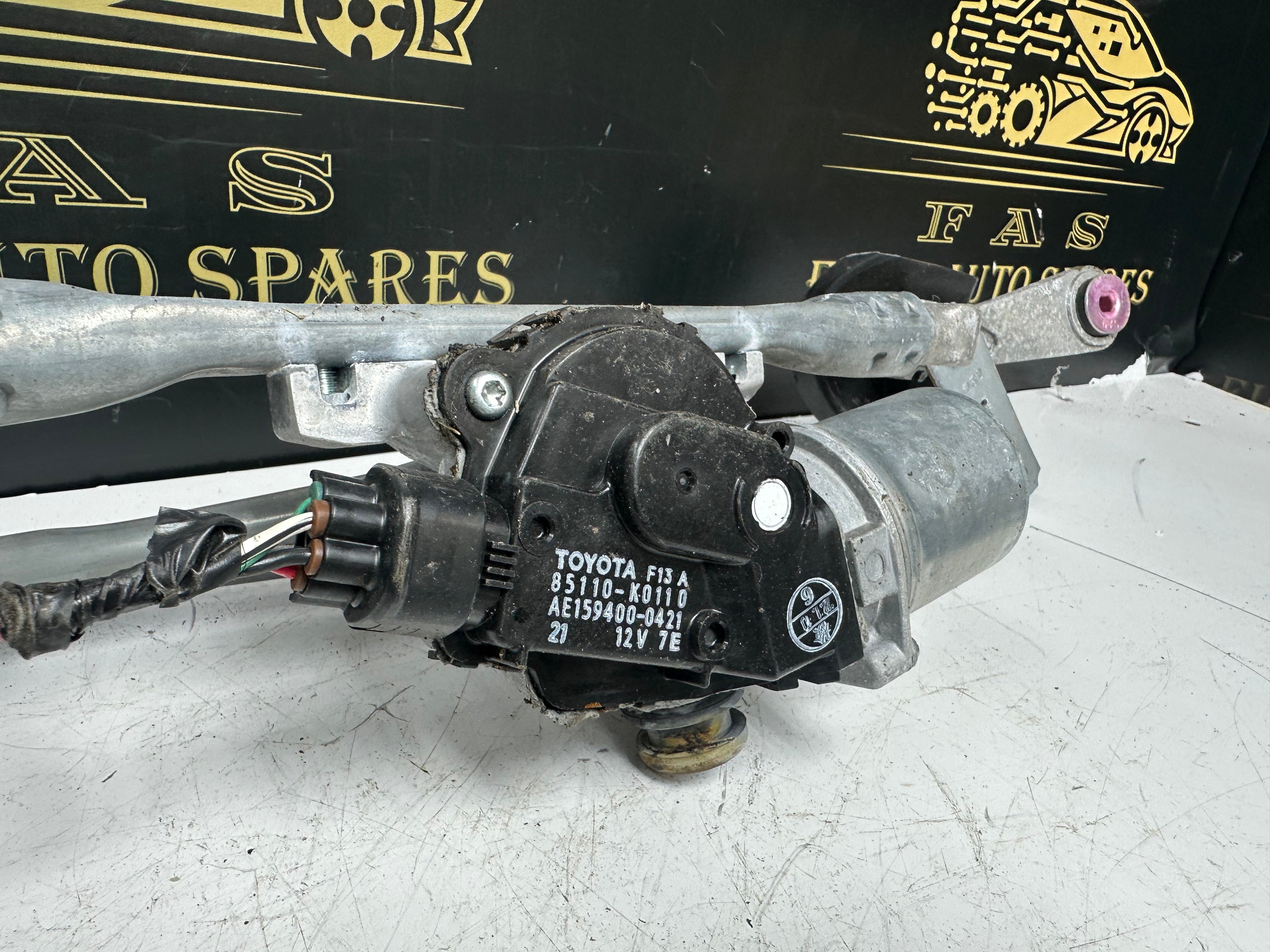 Toyota Yaris 2020-2024 Front Wiper Motor with Linkage (85110-K0110) (AE159400-0421)