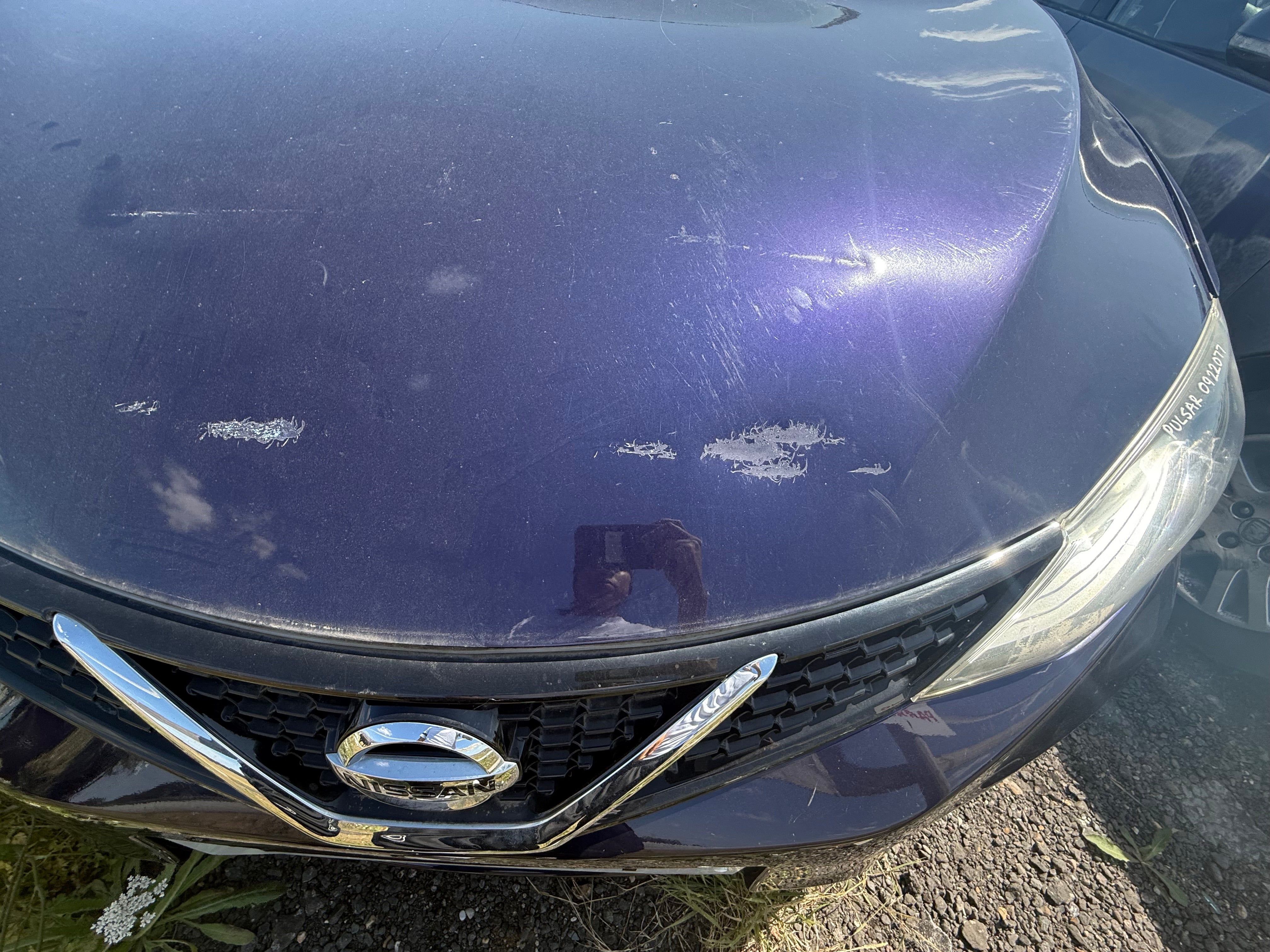 Nissan Pulsar 2014–2018 Bonnet - Colour Code: RBR Cosmic Blue
