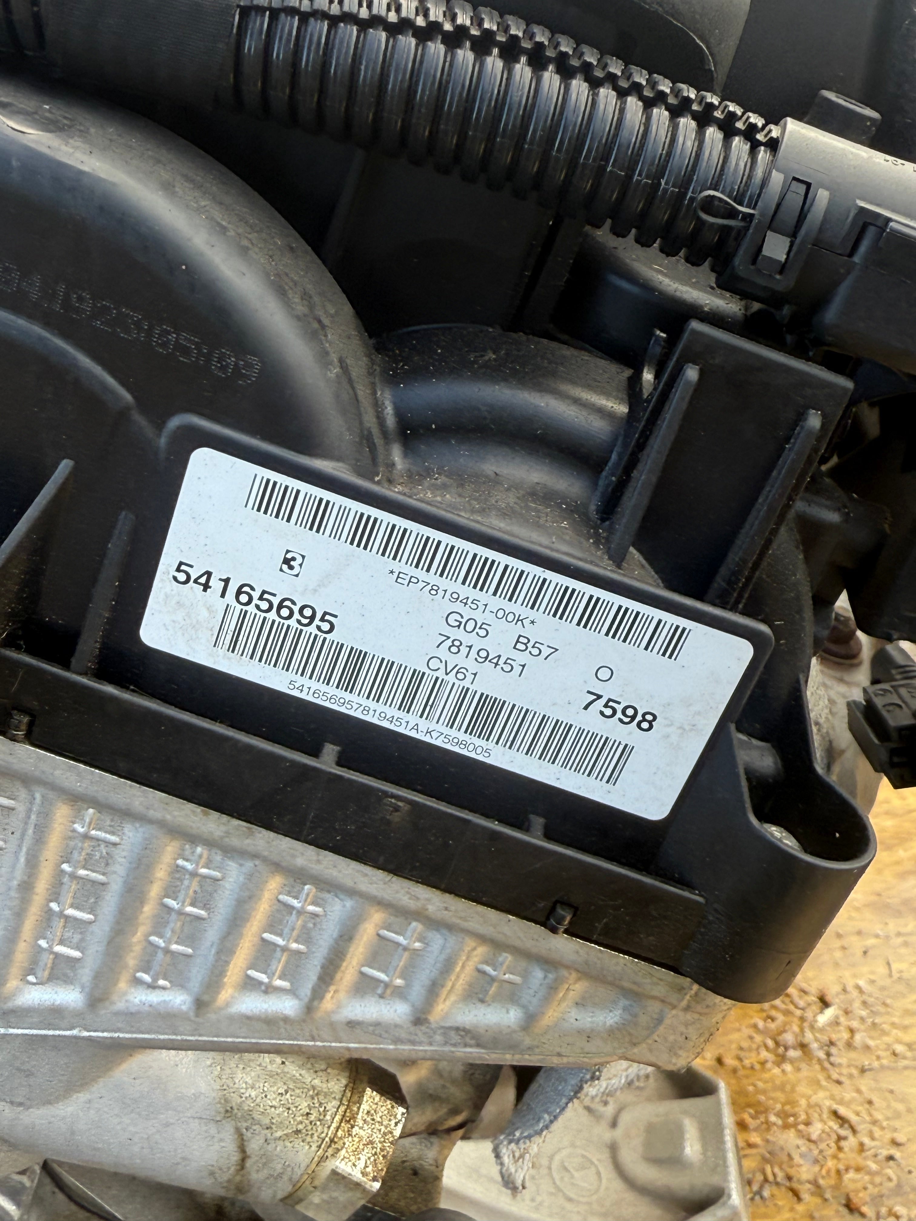 BMW X5 X6 G05 G06 B57 3.0 Diesel Engine (GA8X76DZ)