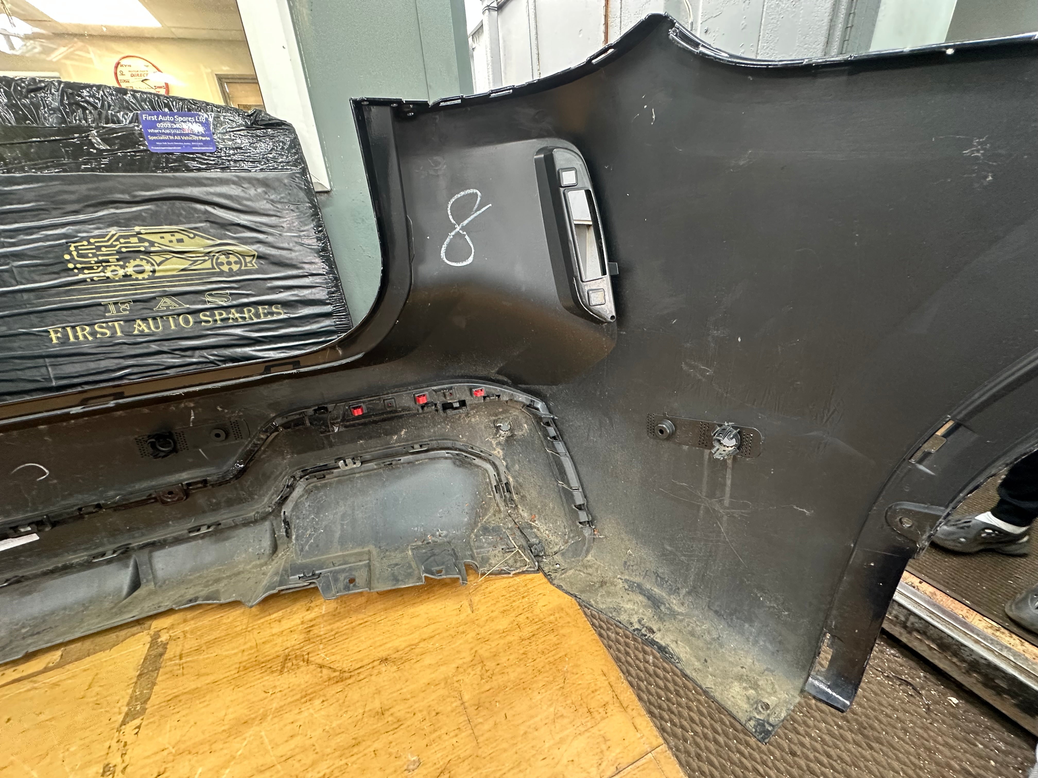 BMW iX3 G08 2020-Onwards M Sport Rear Bumper (Colour Code: M416)