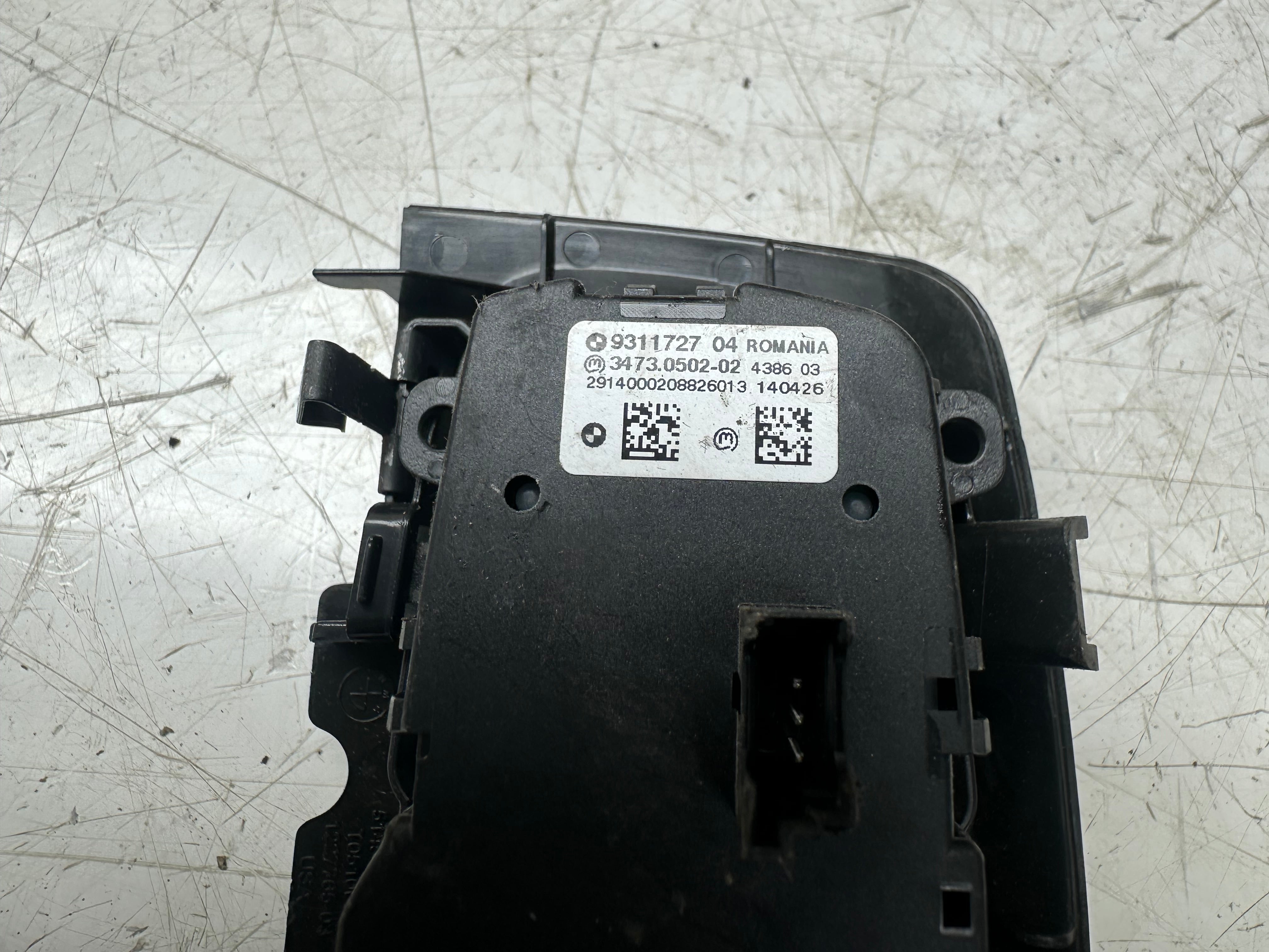 BMW X5 F15 xDrive X6 F16 Fog Light Control Switch Panel (9311727)