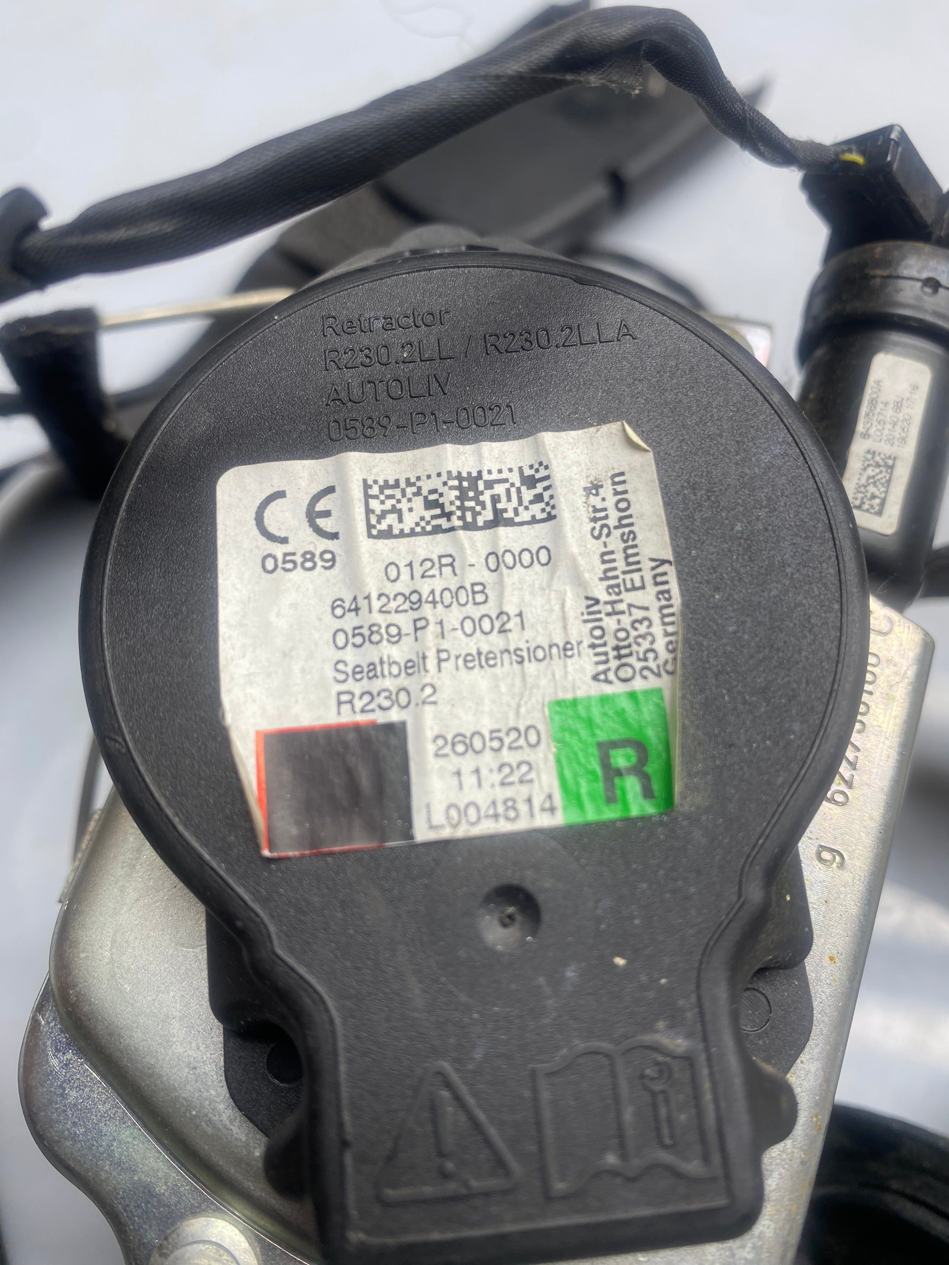 BMW 1 Series F40 M Sport Front Driver Side Seatbelt – 2019–Present