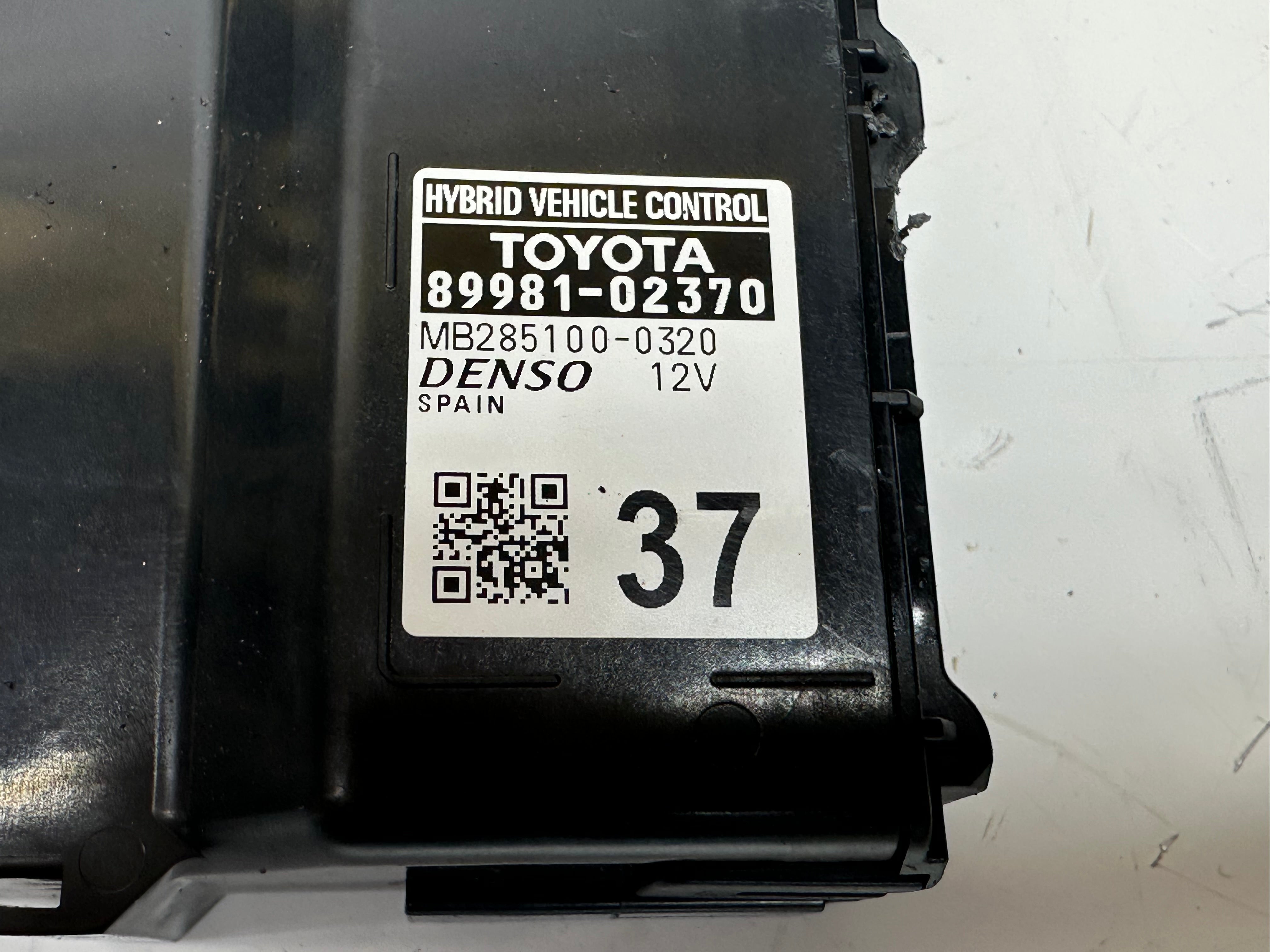Toyota Corolla 1.8 Hybrid Engine Control Unit (89981-02370) (MB285100-0320)