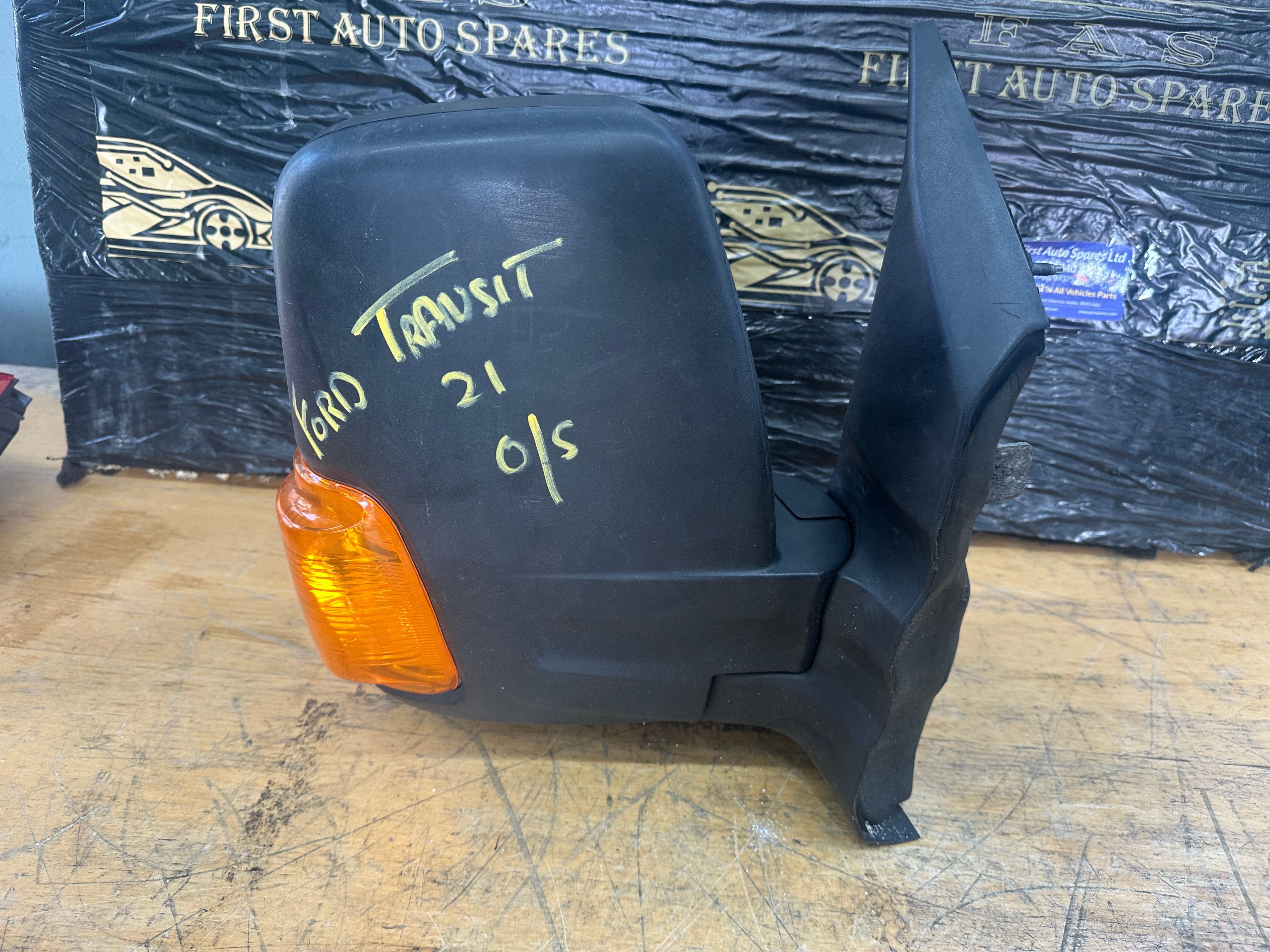 Ford Transit 2021 Mk8 Manual Driver Right Side Wing Mirror (BK31-17682)