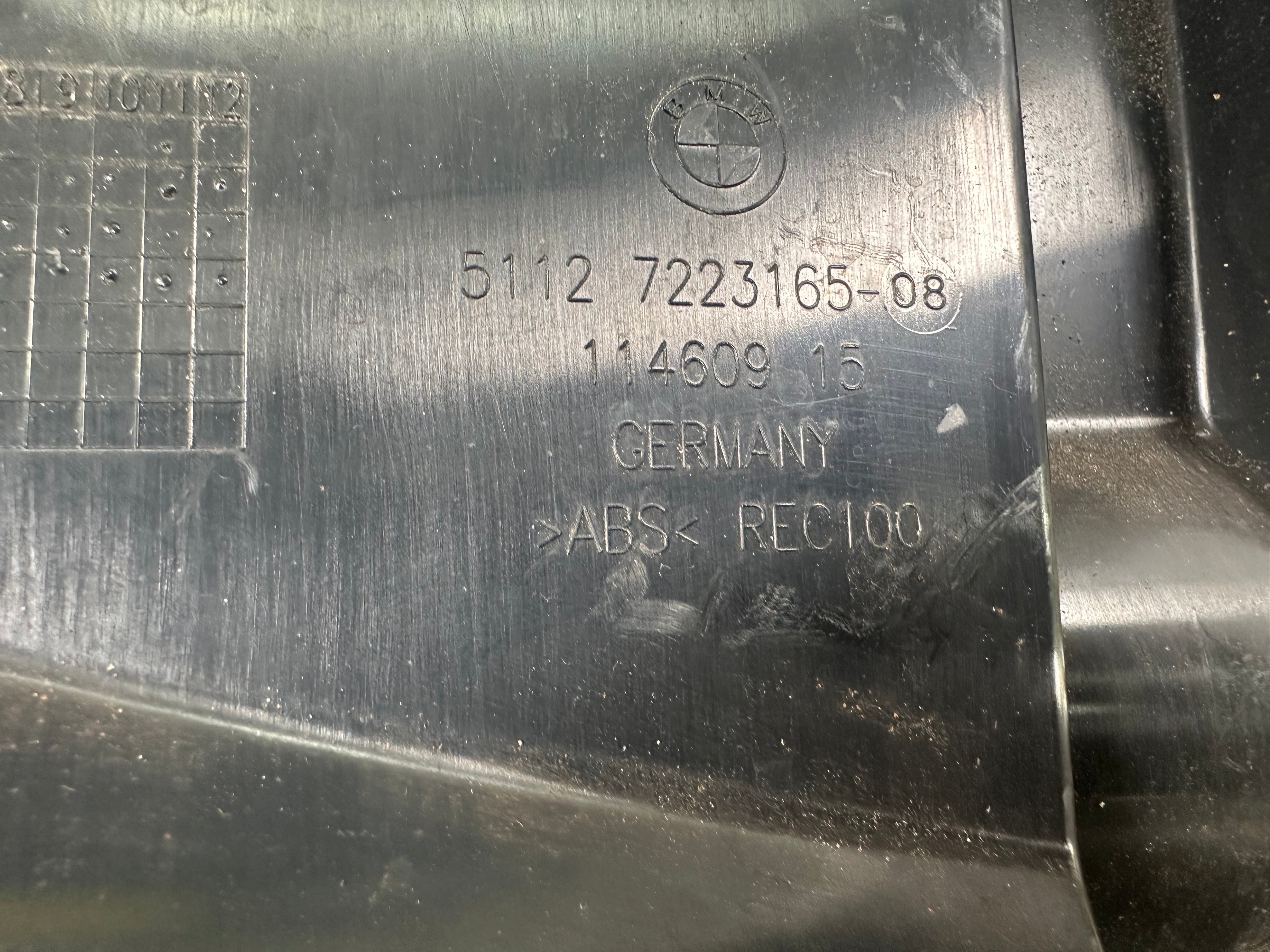 BMW 6 Series F06 F12 F13 Rear Bumper Bracket Left Passenger Side (7223165)