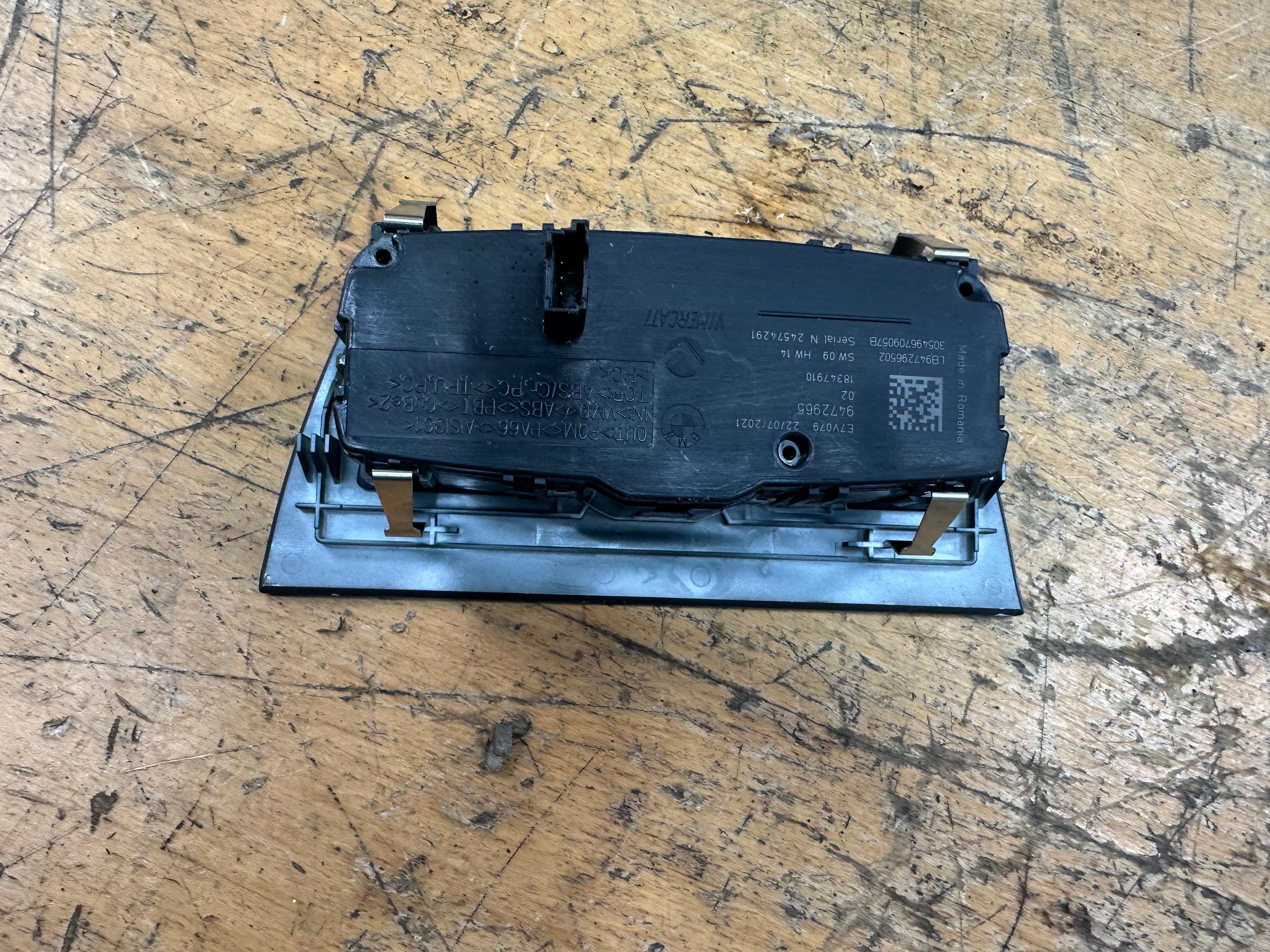 BMW X3 Series F97 F98 G08 Headlight Control Switch Fog Light Adaptive (9472965)