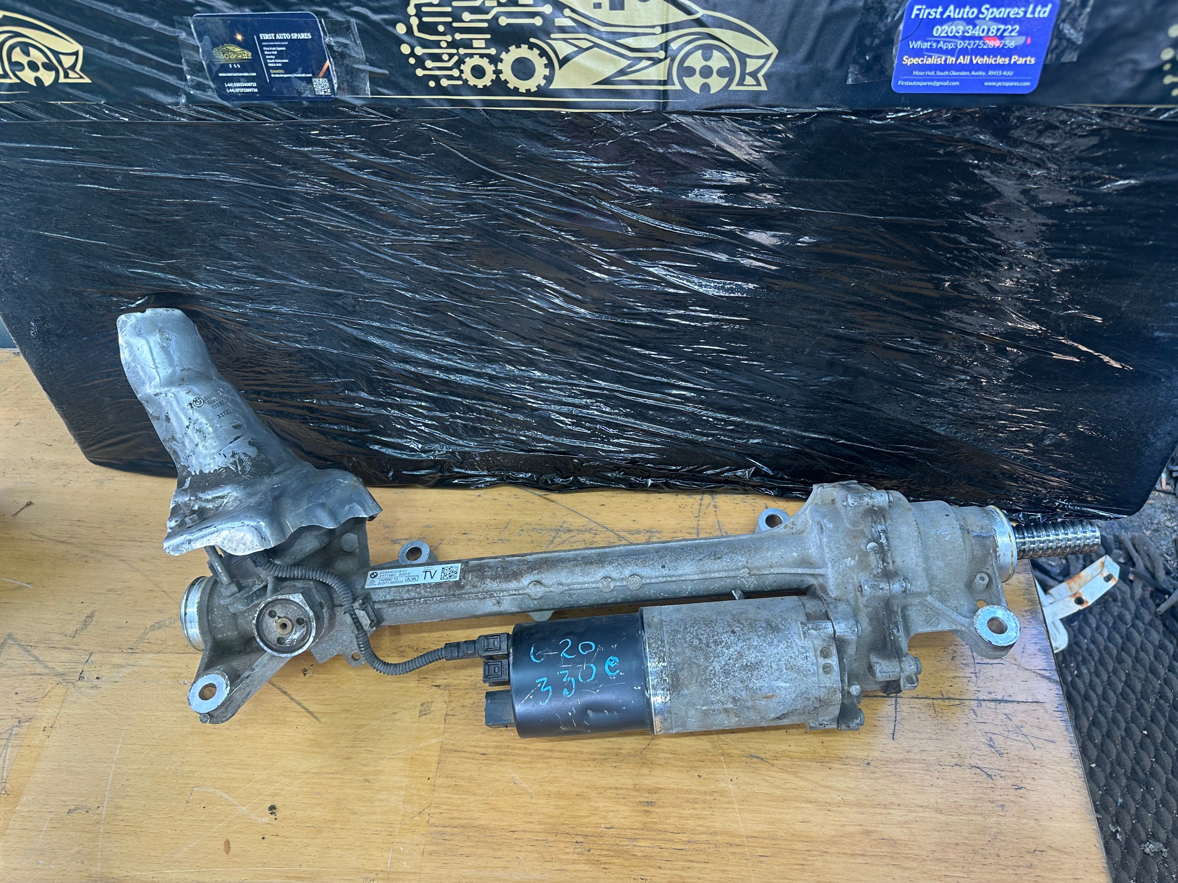 BMW 330e G20 2021 Power Steering Rack (225A40319-01) (21T168C)