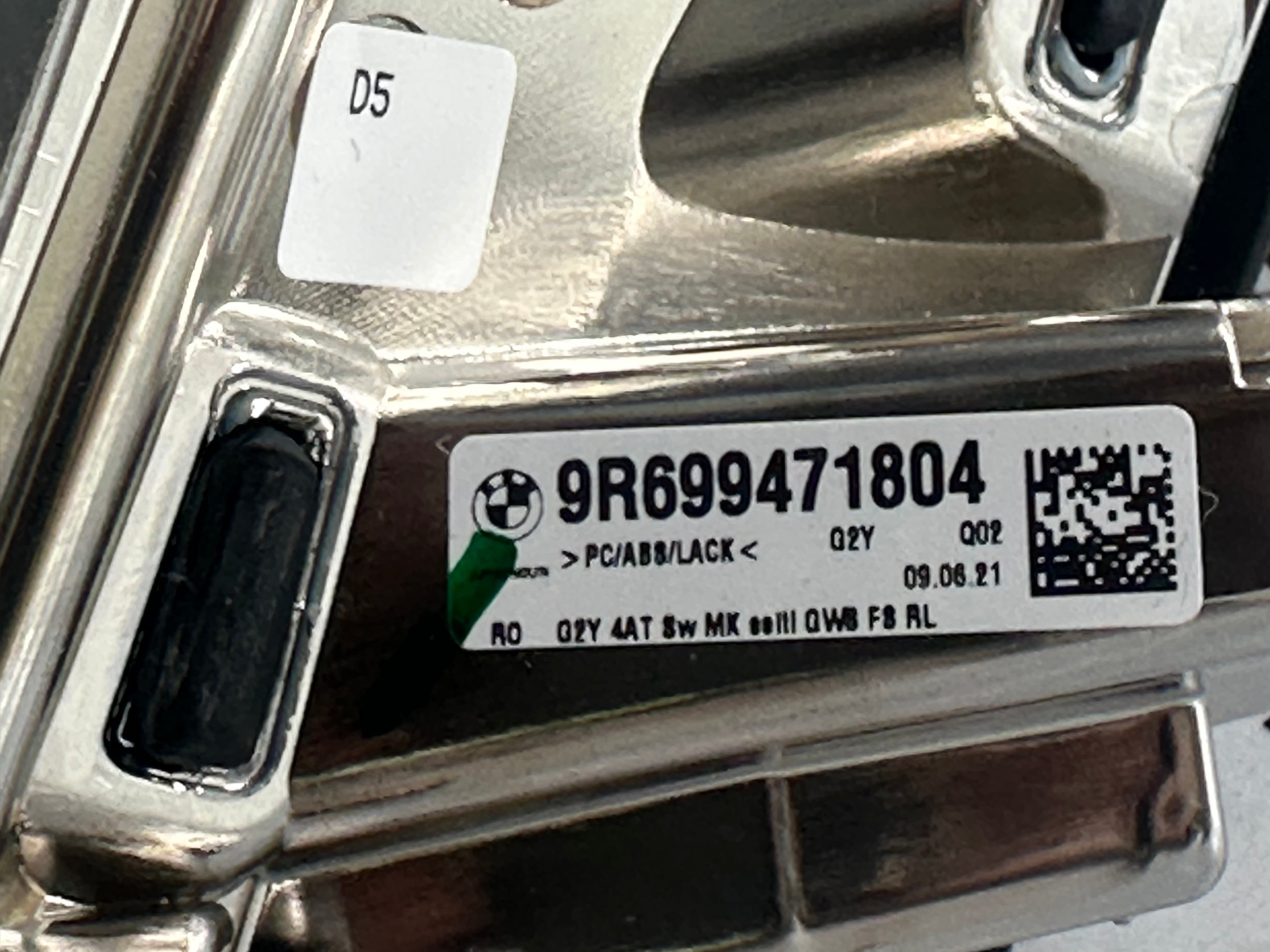 BMW 3 Series G20 Centre Console Right Side Trim Panel Interior (9R699471804)