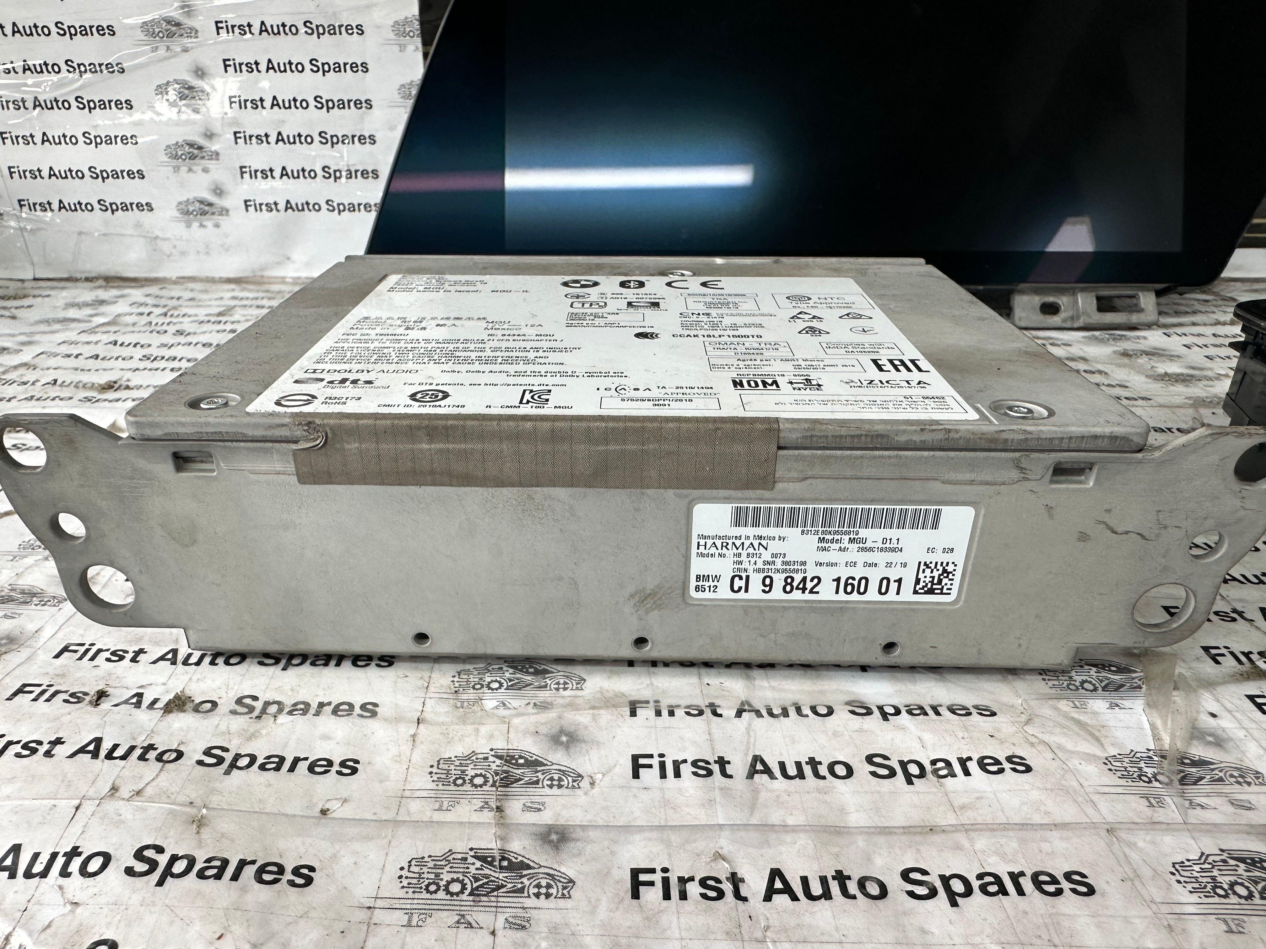 BMW X5 Series G05 Complete Harman Becker iDrive System Model MGU (9842160)