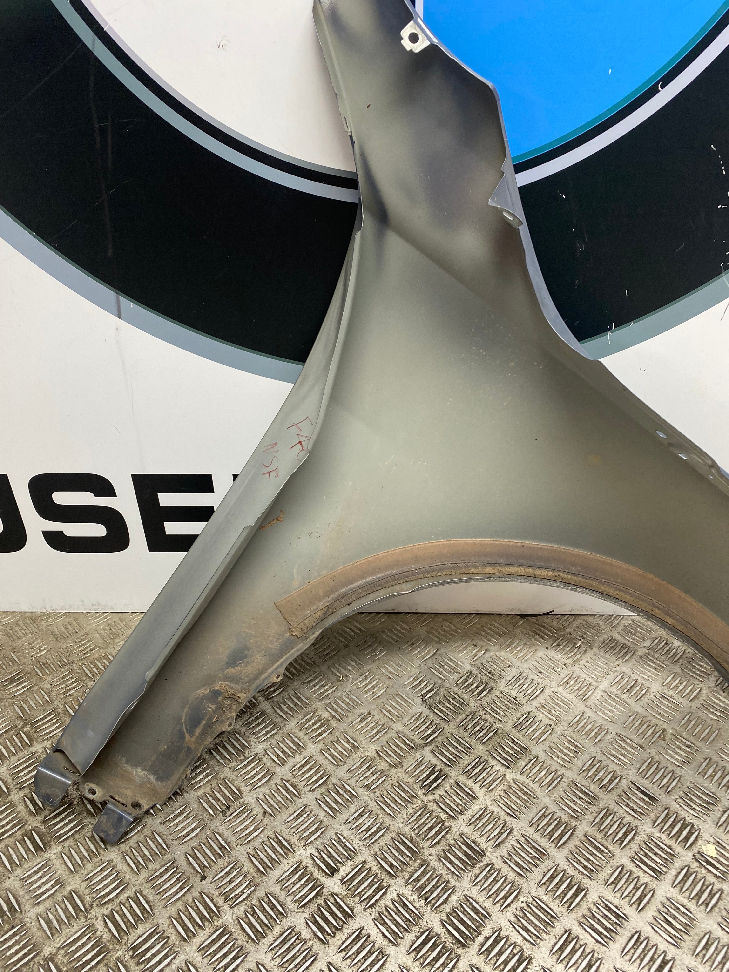 BMW 1 Series F40 Front Passenger Fender Wing – 2019–Present (Dent Marked In Yellow)
