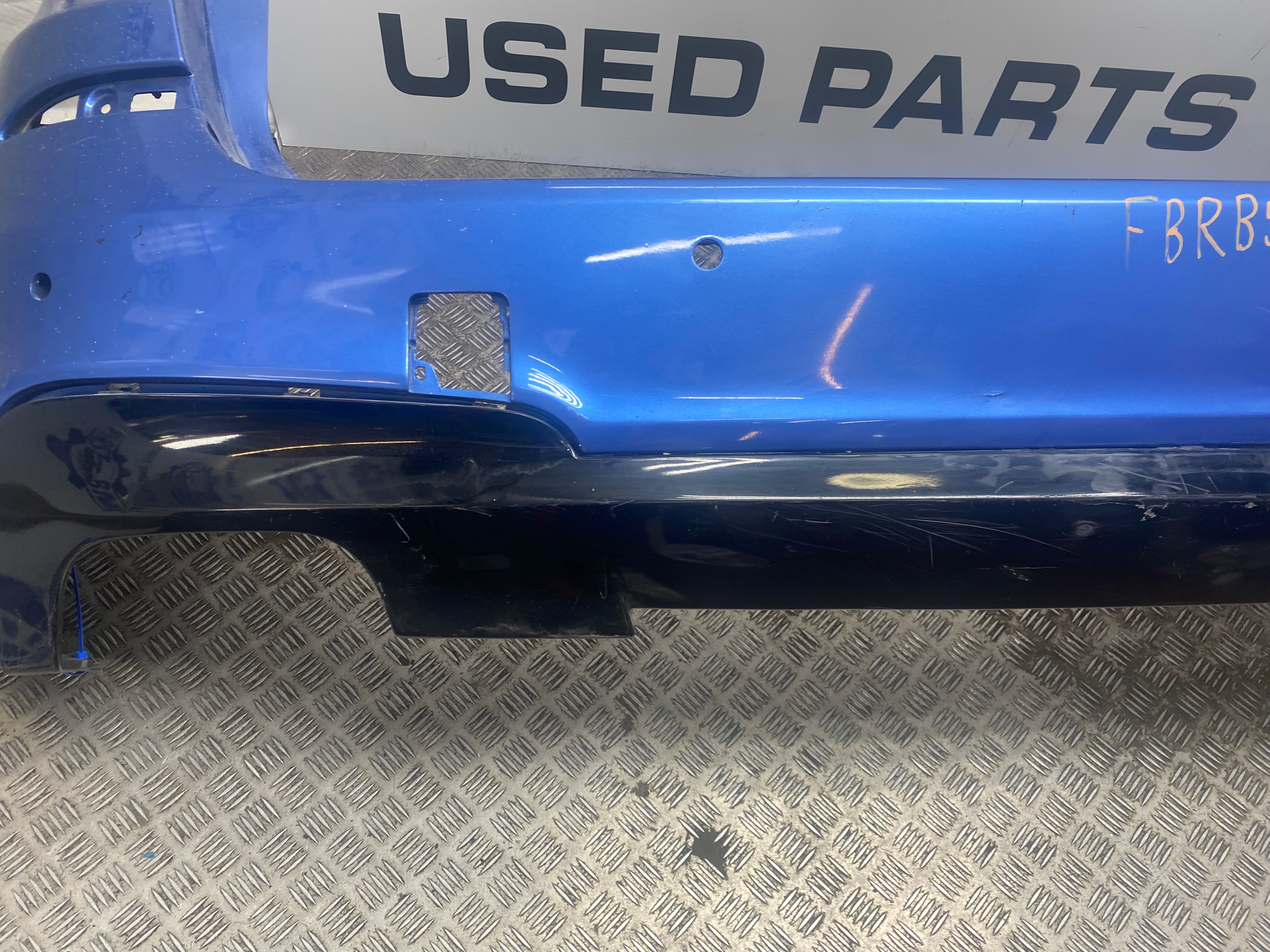 BMW X3 F25 M Sport Blue Rear Bumper – 2011–2014