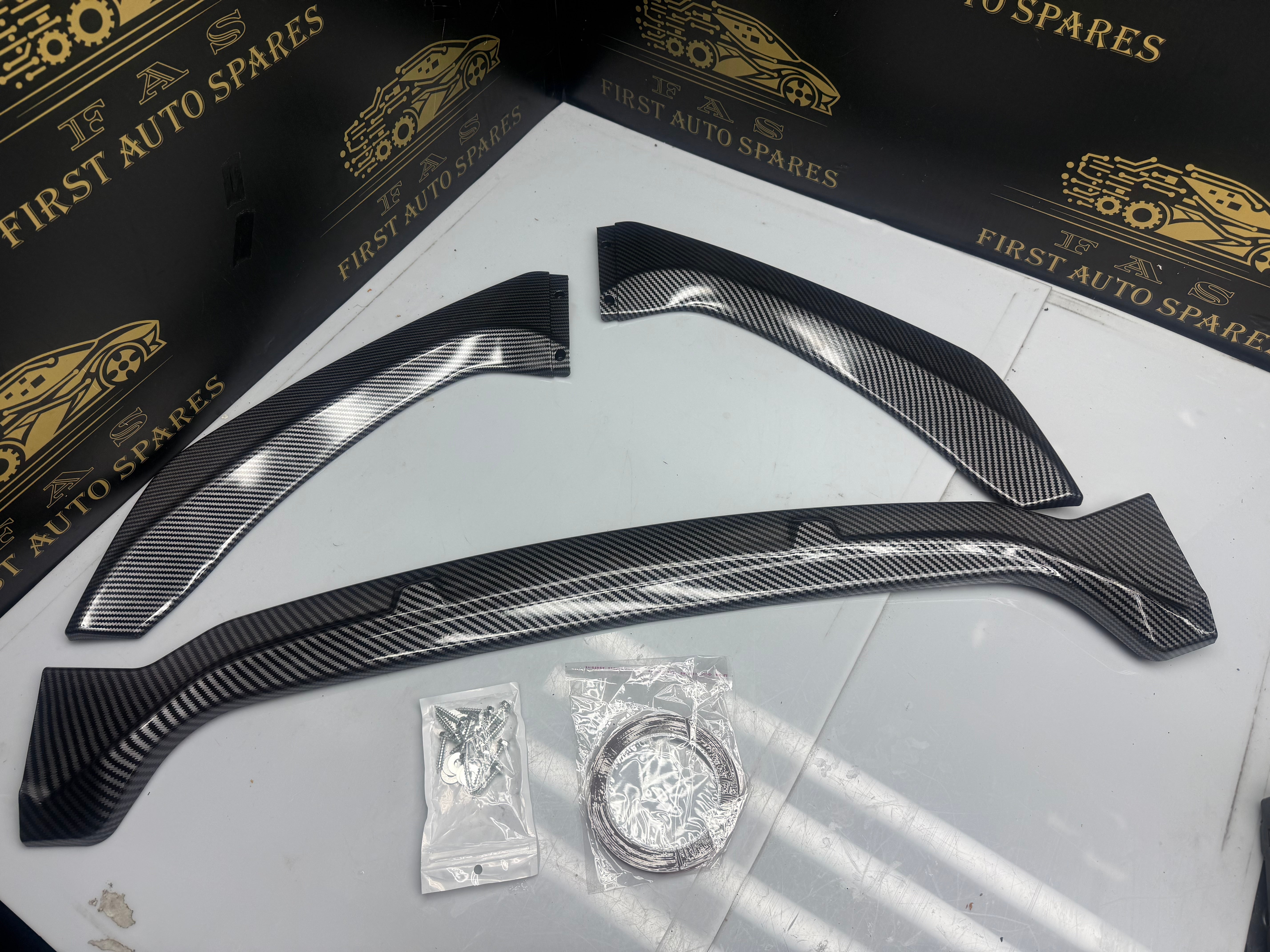 BMW 1 Series F20 Front Bumper Carbon Spoiler Lip – 2011–2019