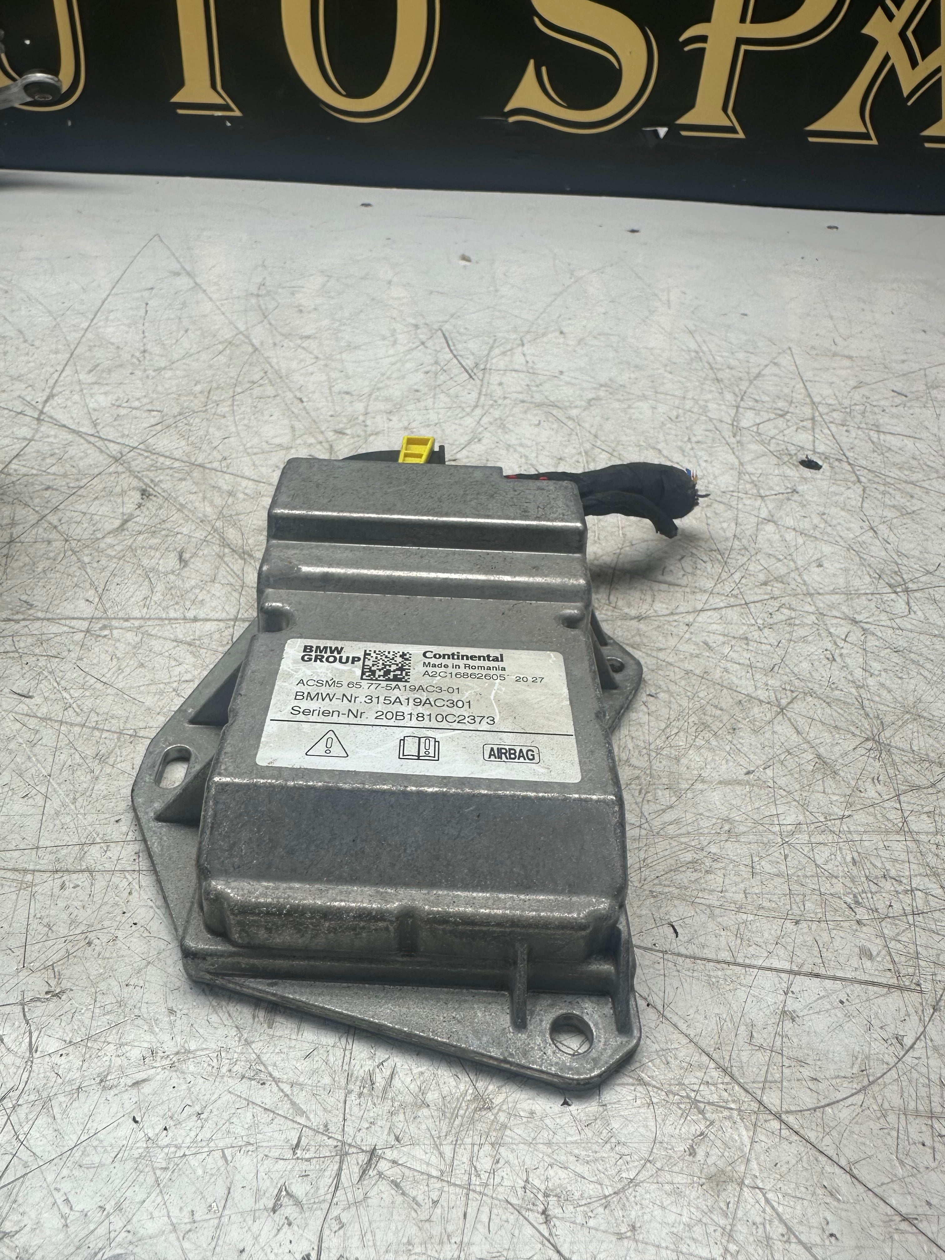BMW 1 Series F40 Airbag Control Module 315A19AC301 – 2020–2022